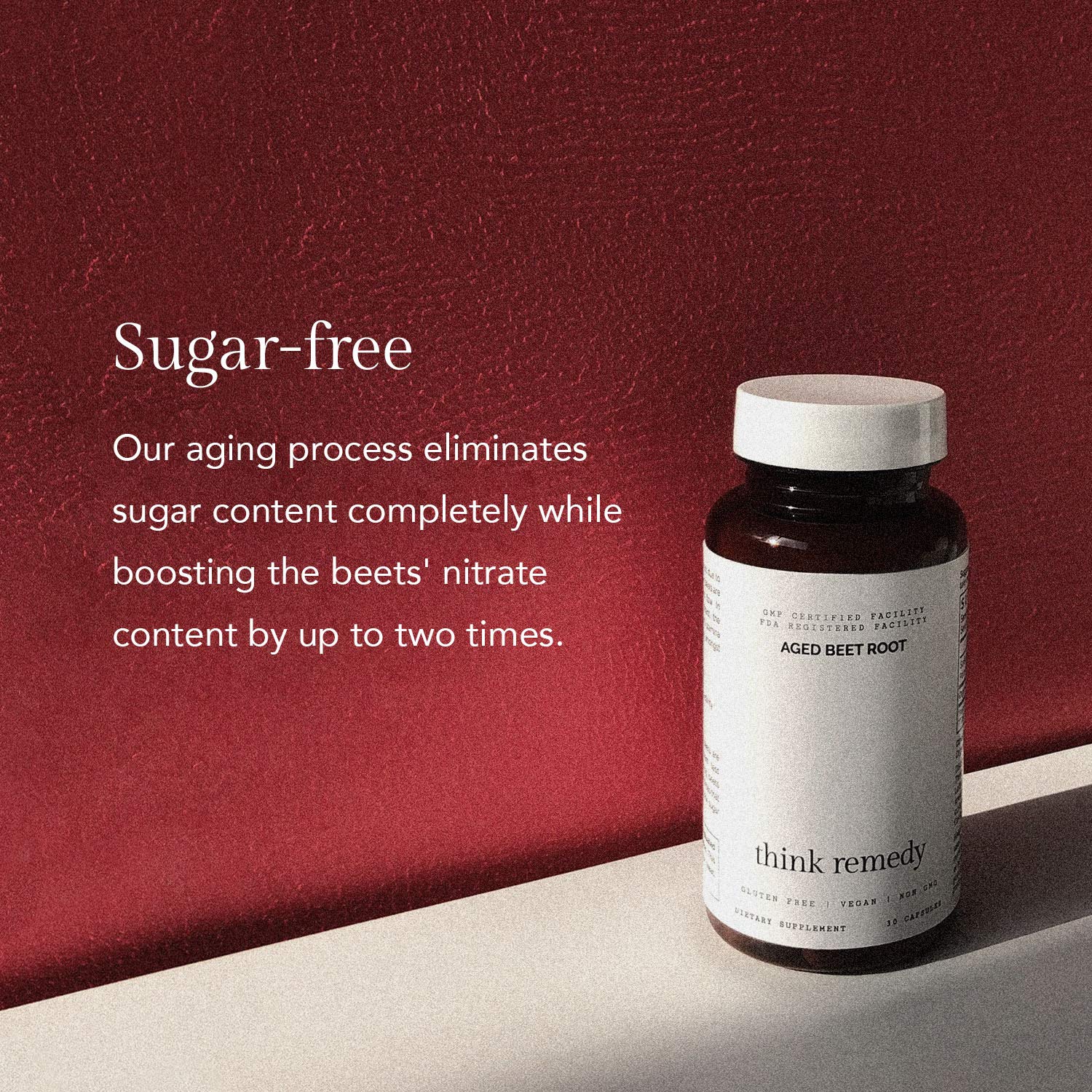 Think Remedy Aged Beet Root Capsules - Beet Pills for Stamina - Organic Beet Root Powder Think Remedy buy supplements canada