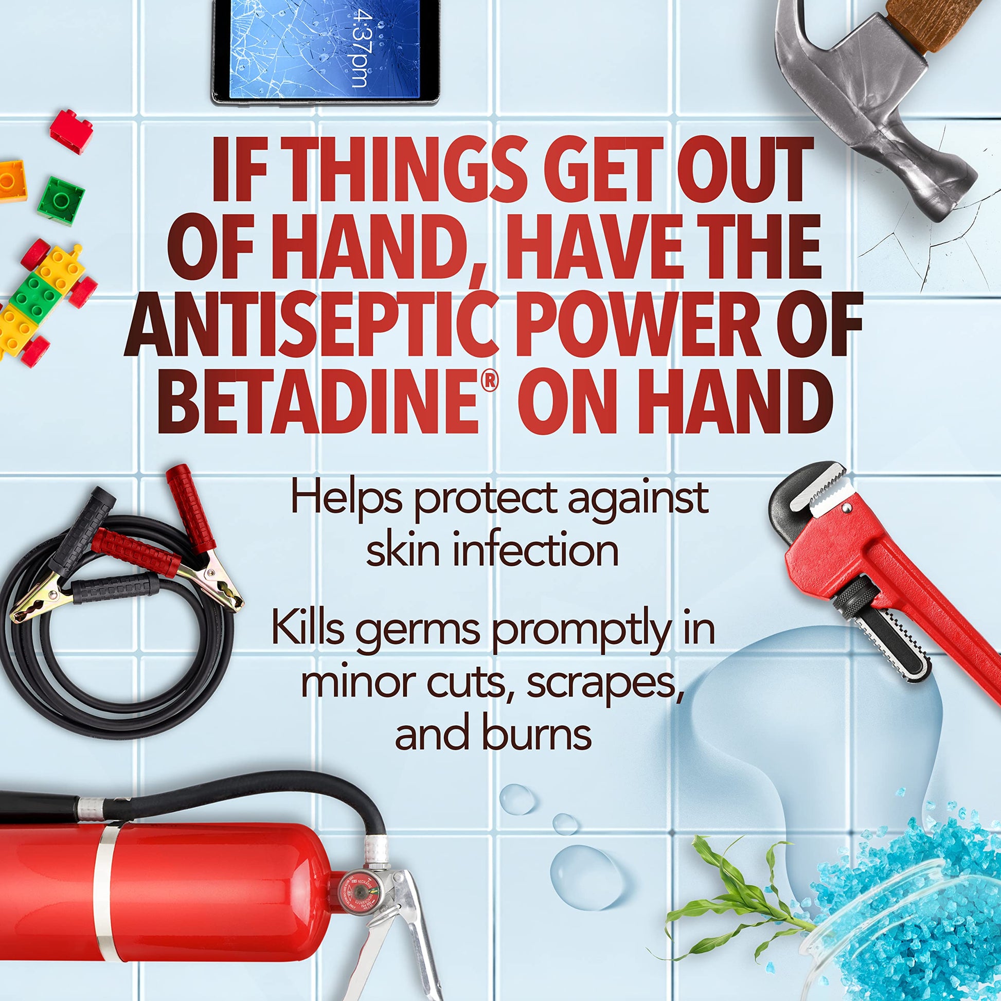 Betadine Antiseptic Liquid First Aid Solution, Povidone-iodine 10%, Infection Betadine buy supplements canada
