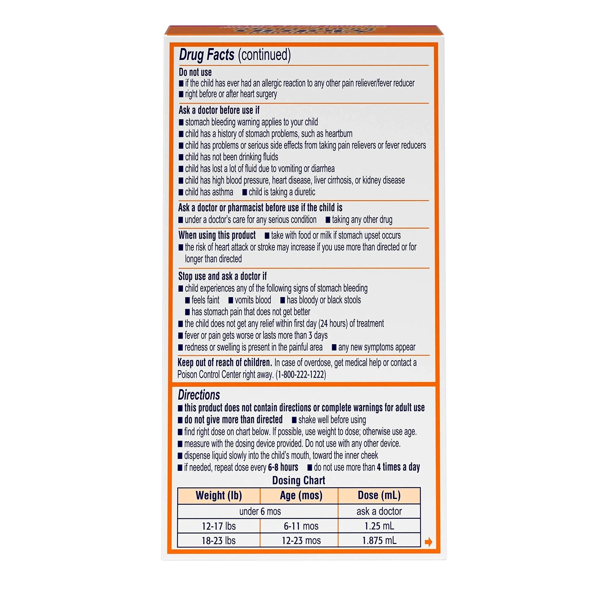 Concentrated Motrin Aspirin, 0.5 Fluid Ounce Motrin buy supplements canada