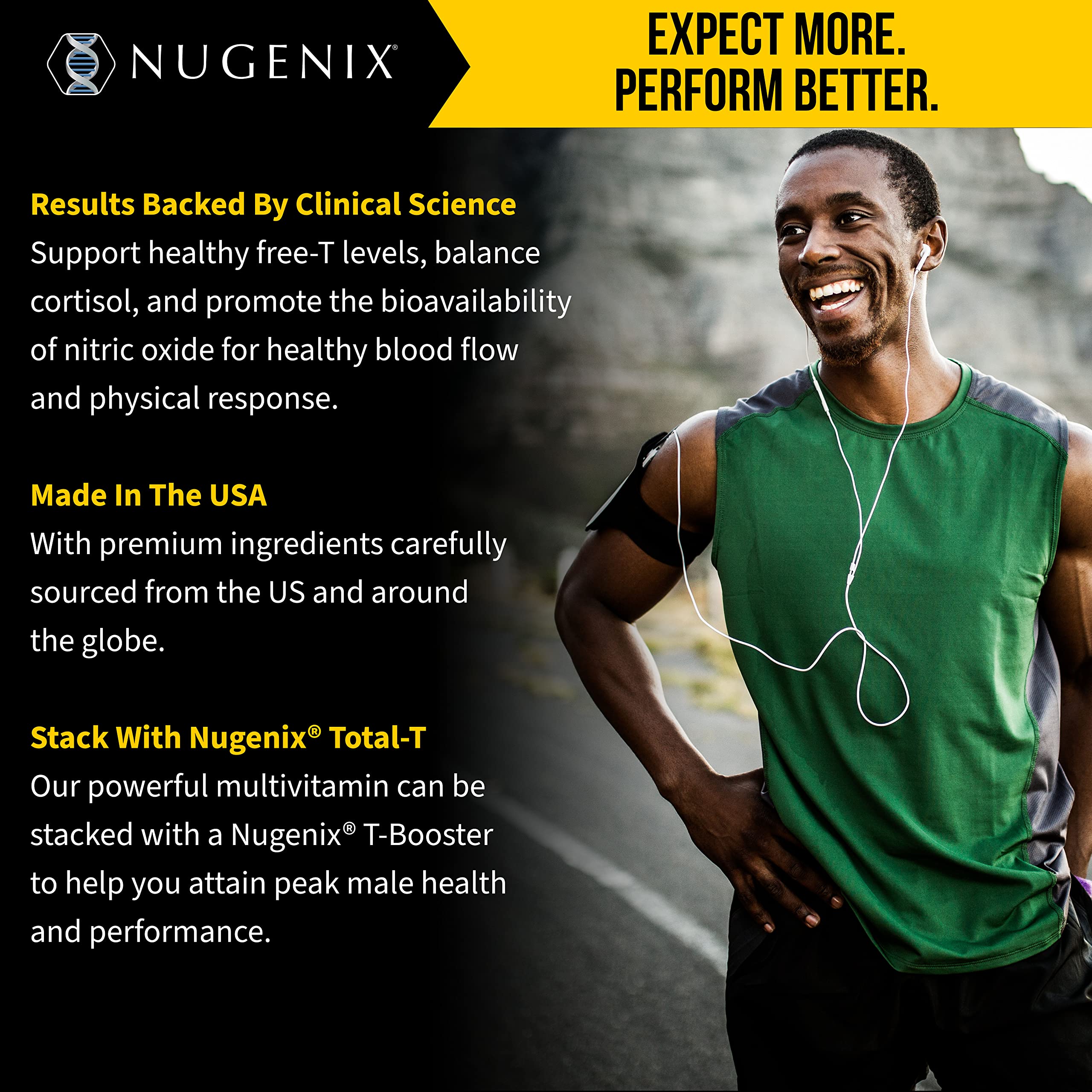 Nugenix Multivitamin for Men, Multivitamin and Support - 19 Vitamins and Minerals, Supports Free , Balance Cortisol, Promotes Nitric Oxide Production Nugenix buy supplements canada
