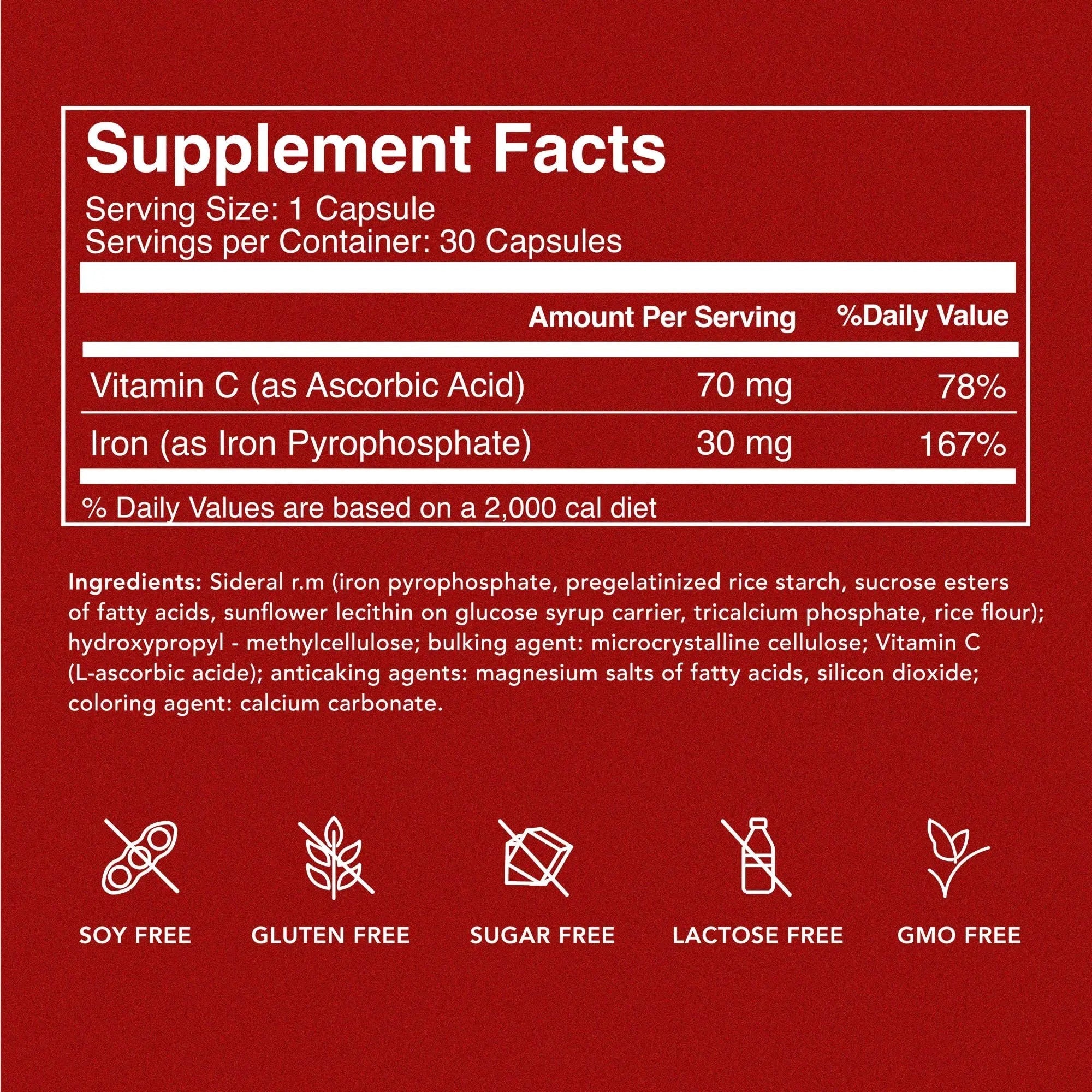 SiderAL Forte Iron Supplement Clinically Proven to Increase Levels Without Side Effects | Sucrosomial High Absorption Gentle Iron Pills for Women and Men | PHARMANUTRA buy supplements canada