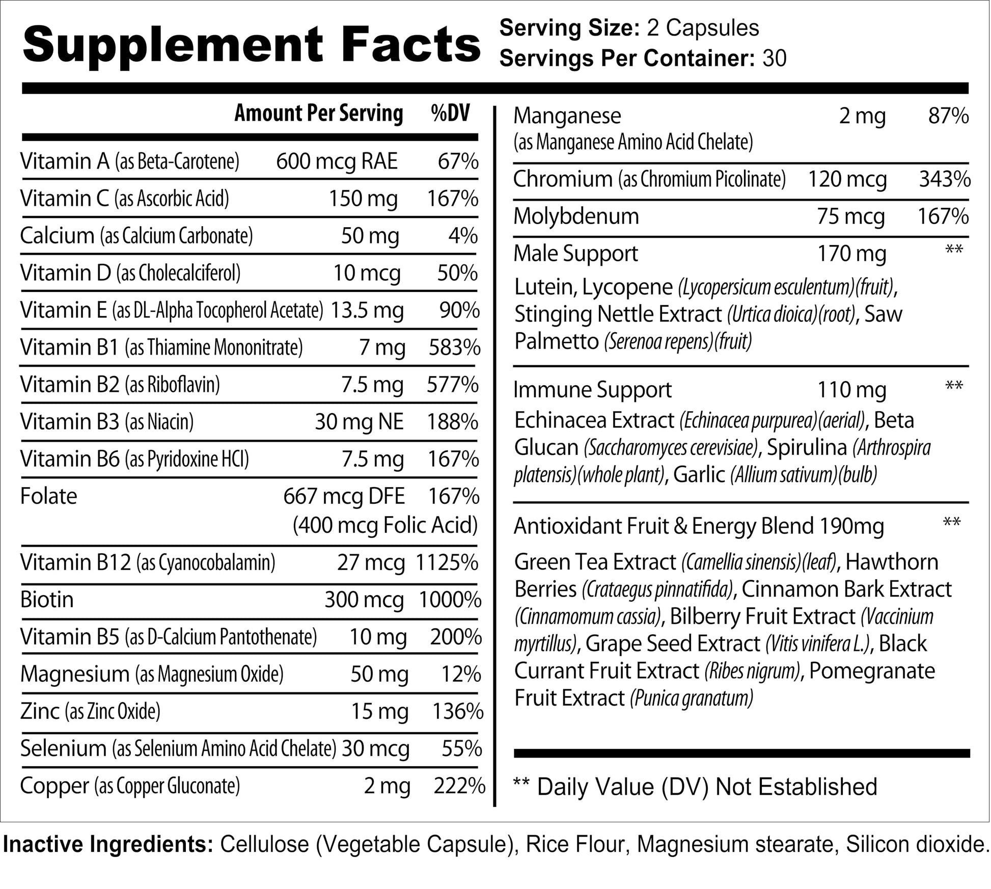Bradeson Naturals Men's Multivitamin Supplement for Energy, Focus and Performance. Mens Vitamins A, C, D, E & B12, Zinc, Calcium, Magnesium & More. Multi Vitamin 60 Capsules Made in The USA Bradeson Naturals buy supplements canada
