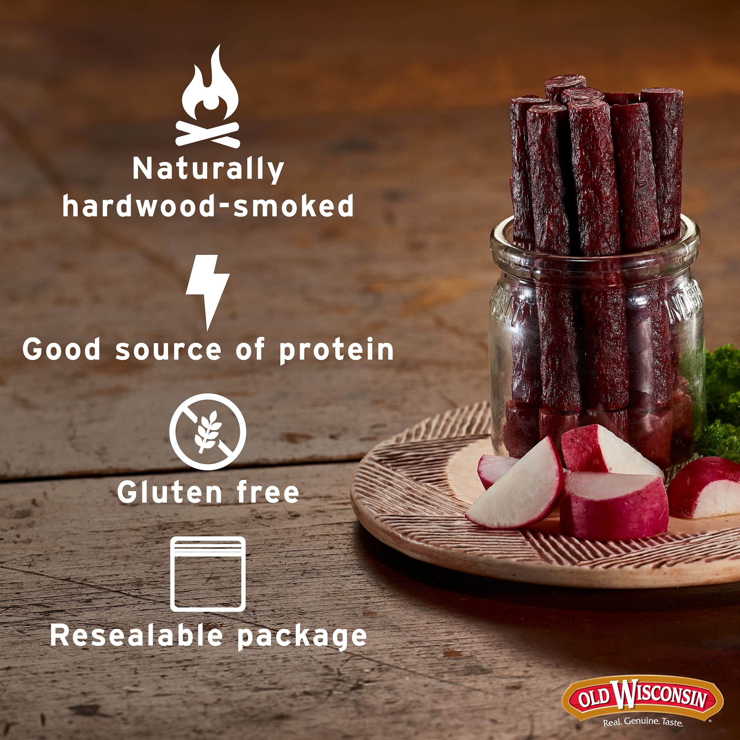 Old Wisconsin Turkey Sausage Snack Sticks, Naturally Smoked, Ready to Eat, High Protein Old Wisconsin buy supplements canada