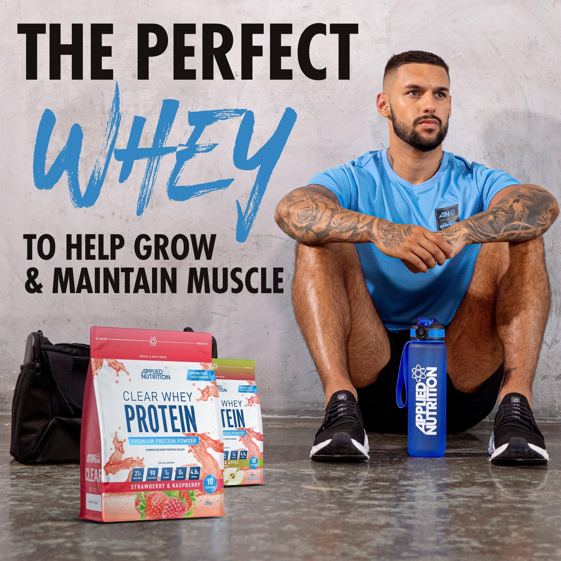 Applied Nutrition Clear Whey Isolate - Whey Protein Isolate, Refreshing High Protein Powder Applied Nutrition buy supplements canada