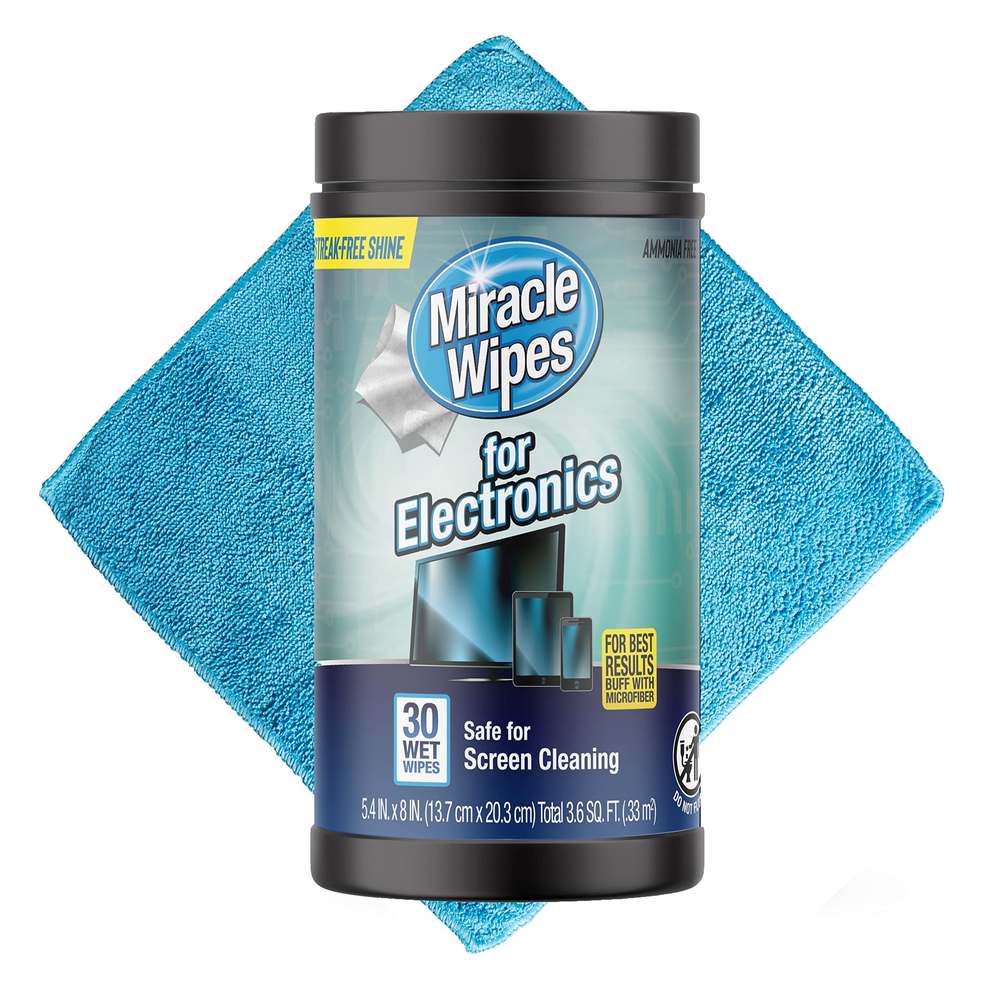 MiracleWipes for Electronics Cleaning - Screen Wipes Designed for TV, Phones, Monitors Miracle Brands buy supplements canada