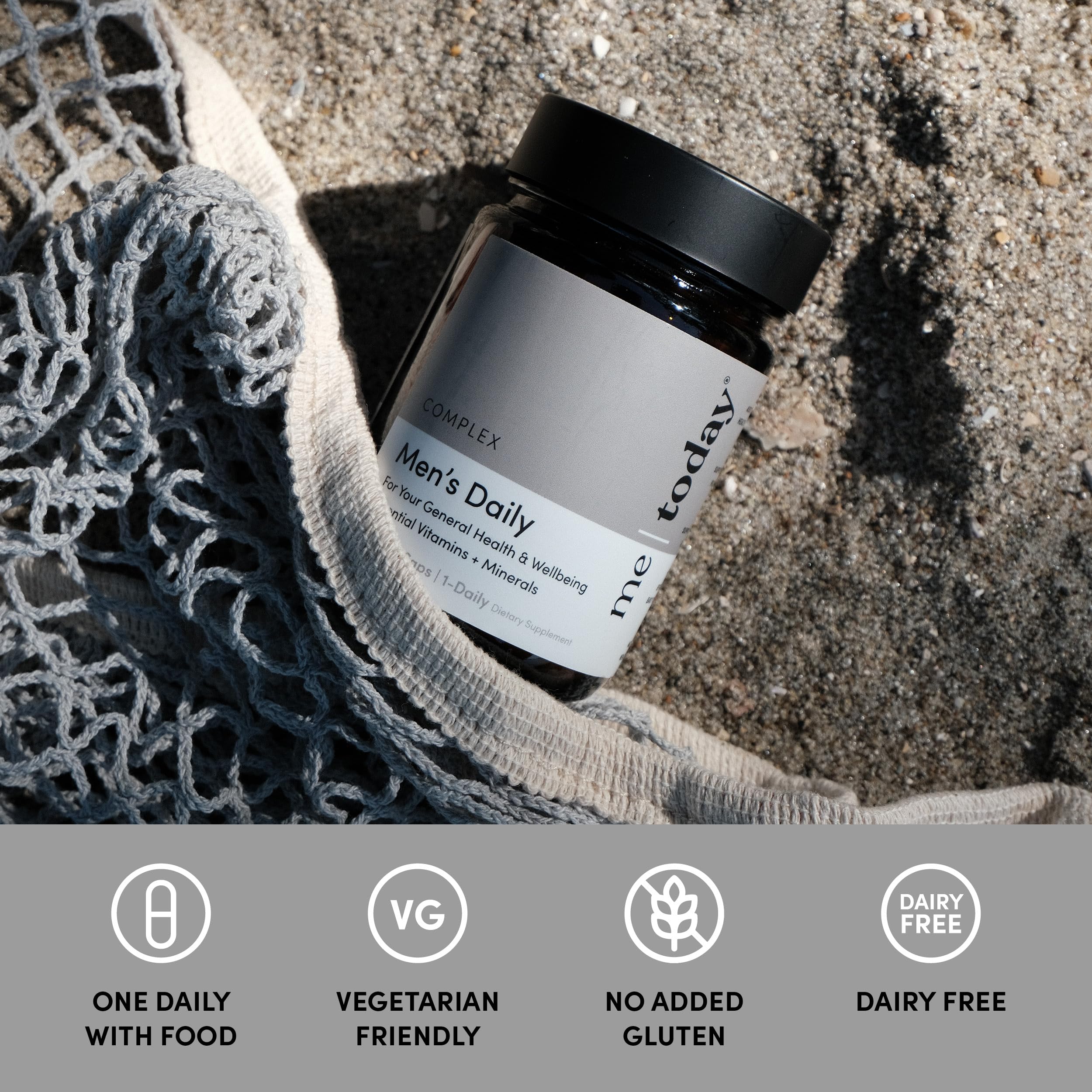 me today Multivitamin for Men, Mineral Supplements with 27 Vitamins, Minerals and Herbs, Including D, C, A, B, Biotin and Zinc, Vegetarian | General Health Supplements | 60 Capsules me today buy supplements canada