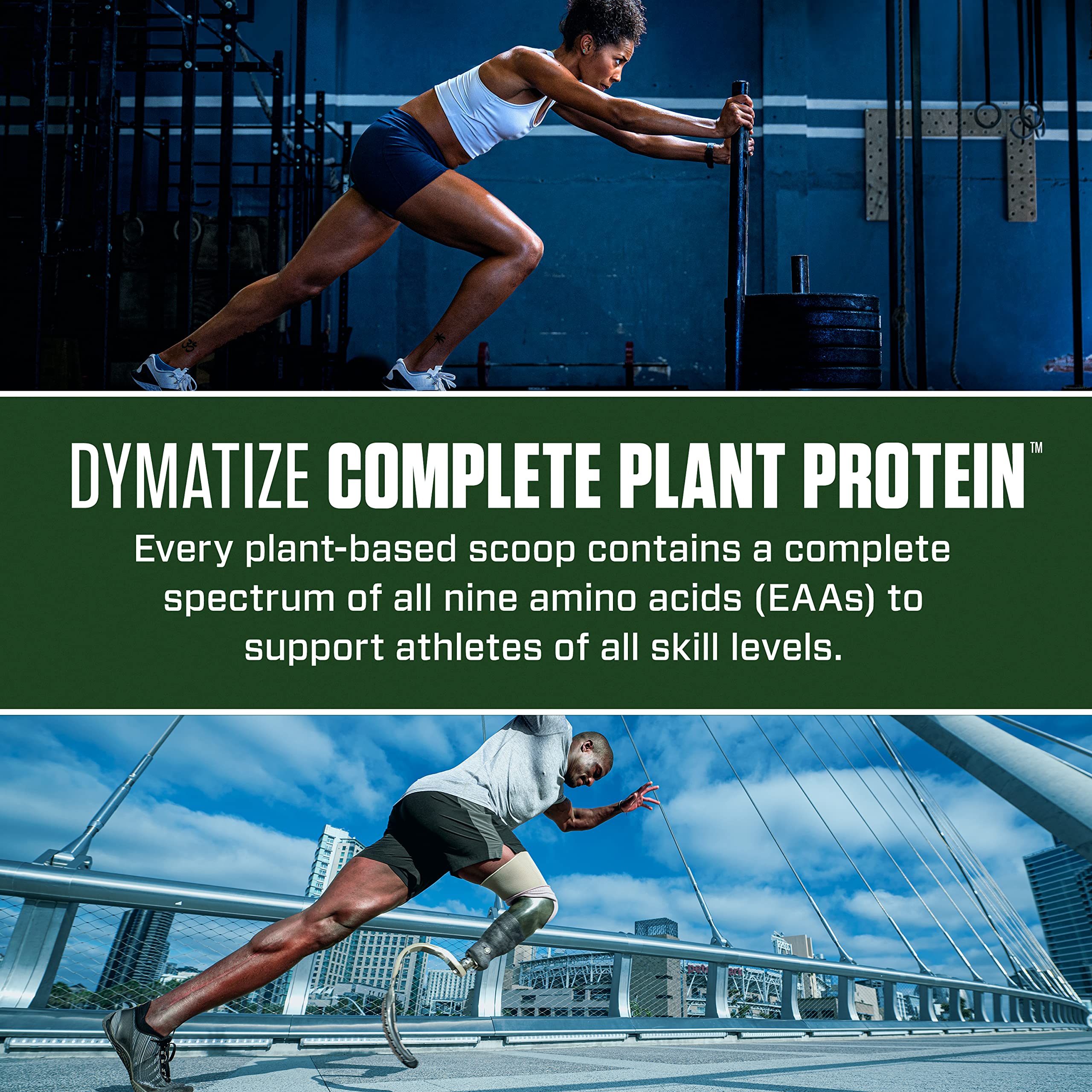 Dymatize Vegan Plant Protein, Creamy Chocolate, 25g Protein, 4.8g BCAAs, Complete Dymatize buy supplements canada
