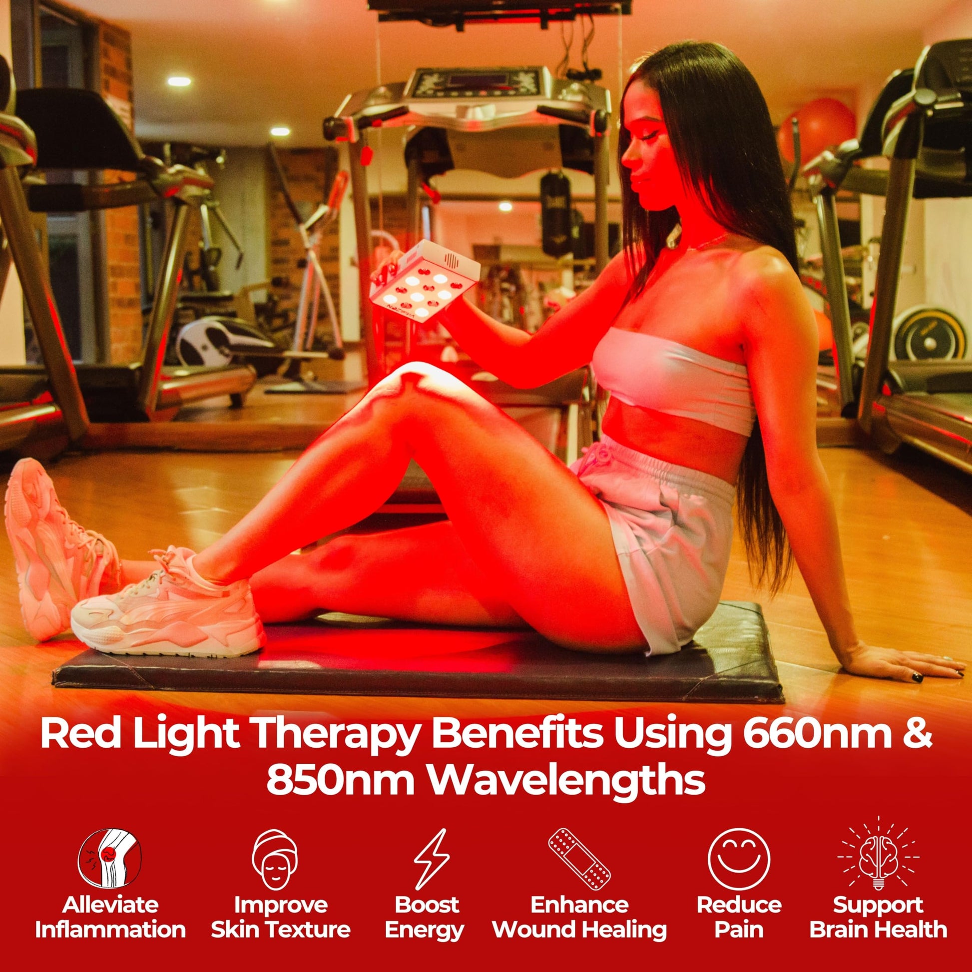 VitaliZEN Cosmo 60 Watt, Rechargeable Red & Near-Infrared Light Therapy Device. 660nm & 850nm VitaliZEN buy supplements canada