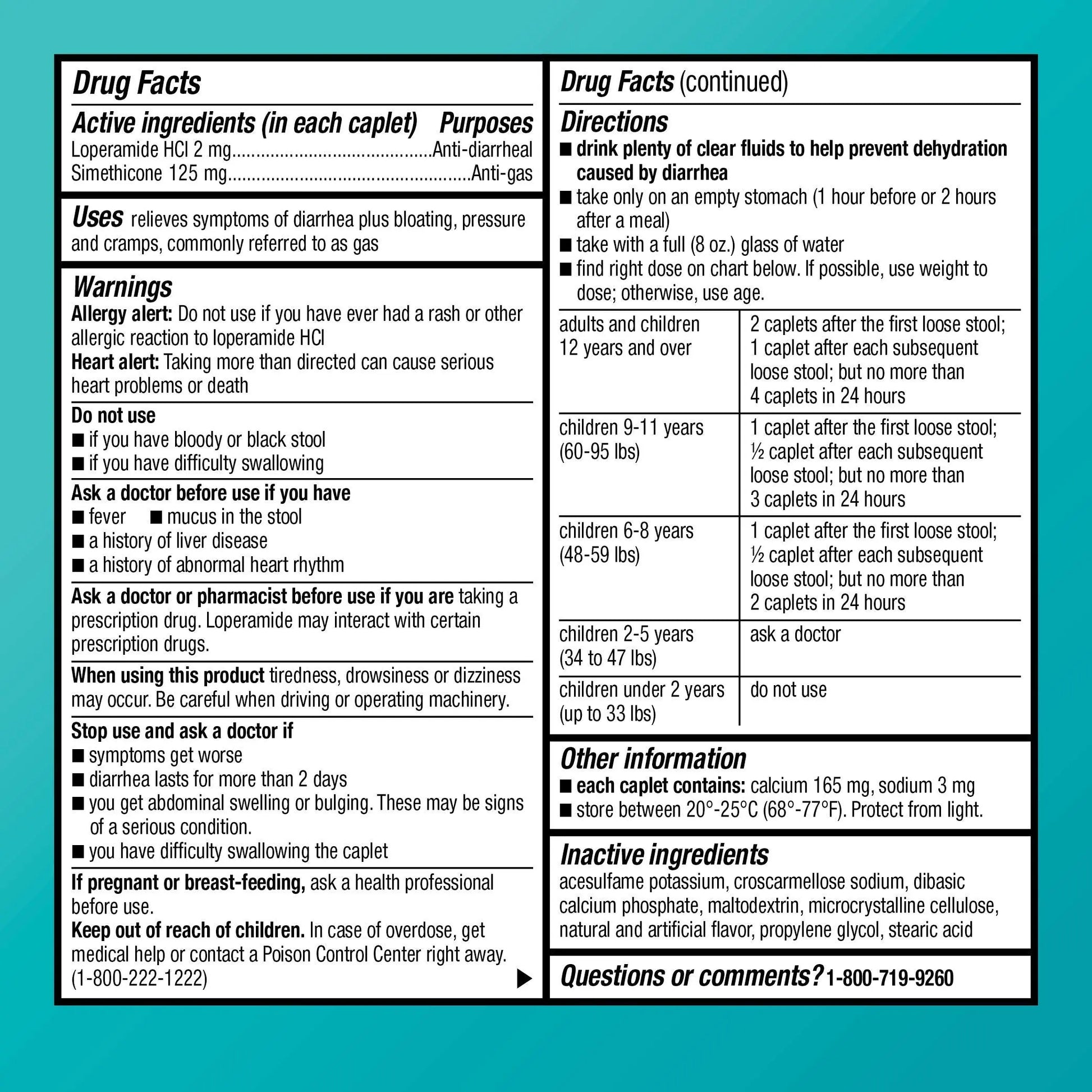 Amazon Basic Care Loperamide Hydrochloride 2 mg and Simethicone 125 mg Tablets, Multi-Symptom Relief, Anti-Diarrheal, Bloating and Cramps, Gas Relief, 24 Count Amazon Basic Care buy supplements canada