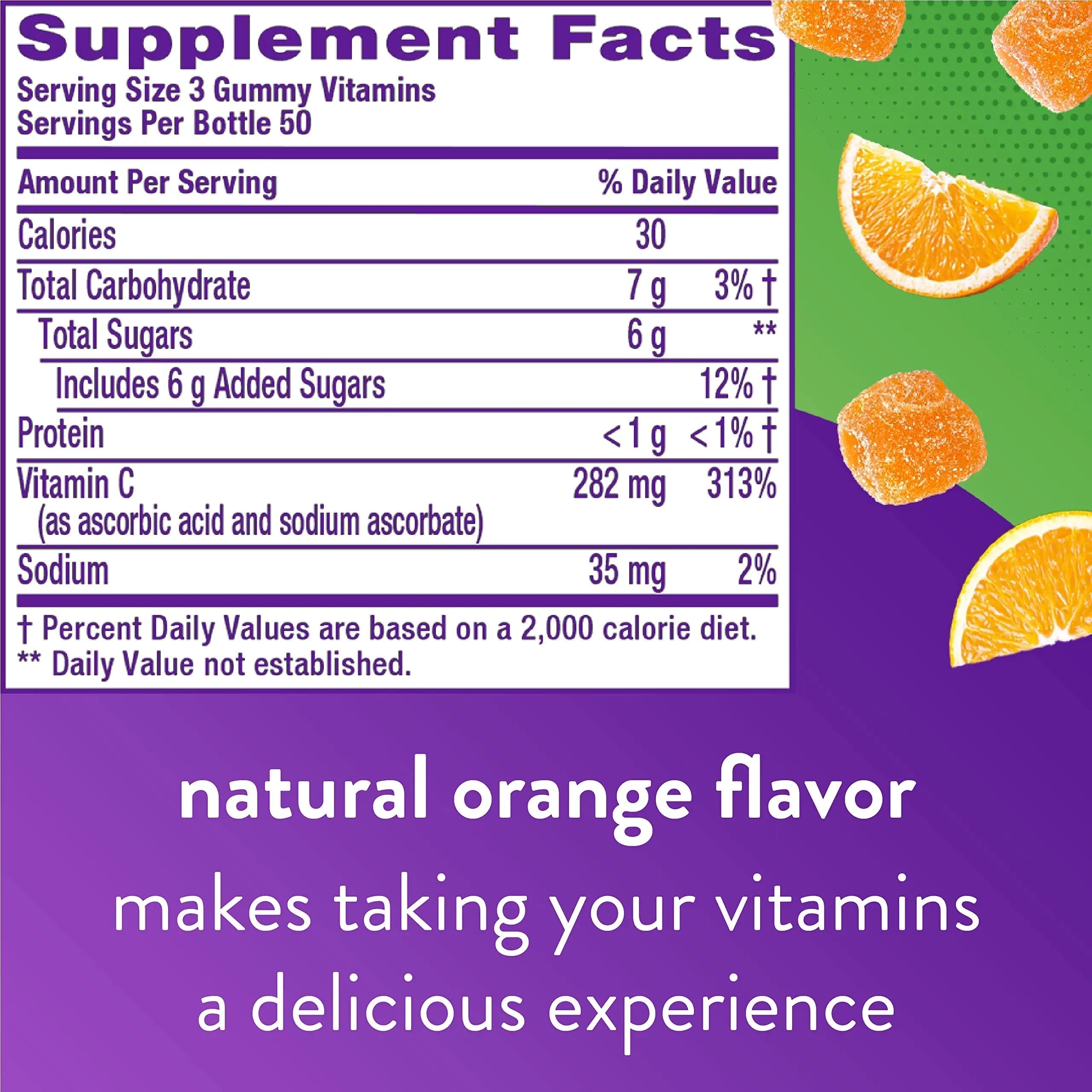 Vitafusion Gorgeous Hair, Skin & Nails Multivitamin Plus Power C Vitamin C Gummies for Immune Support Bundle, 135ct & 150 Count Vitafusion buy supplements canada