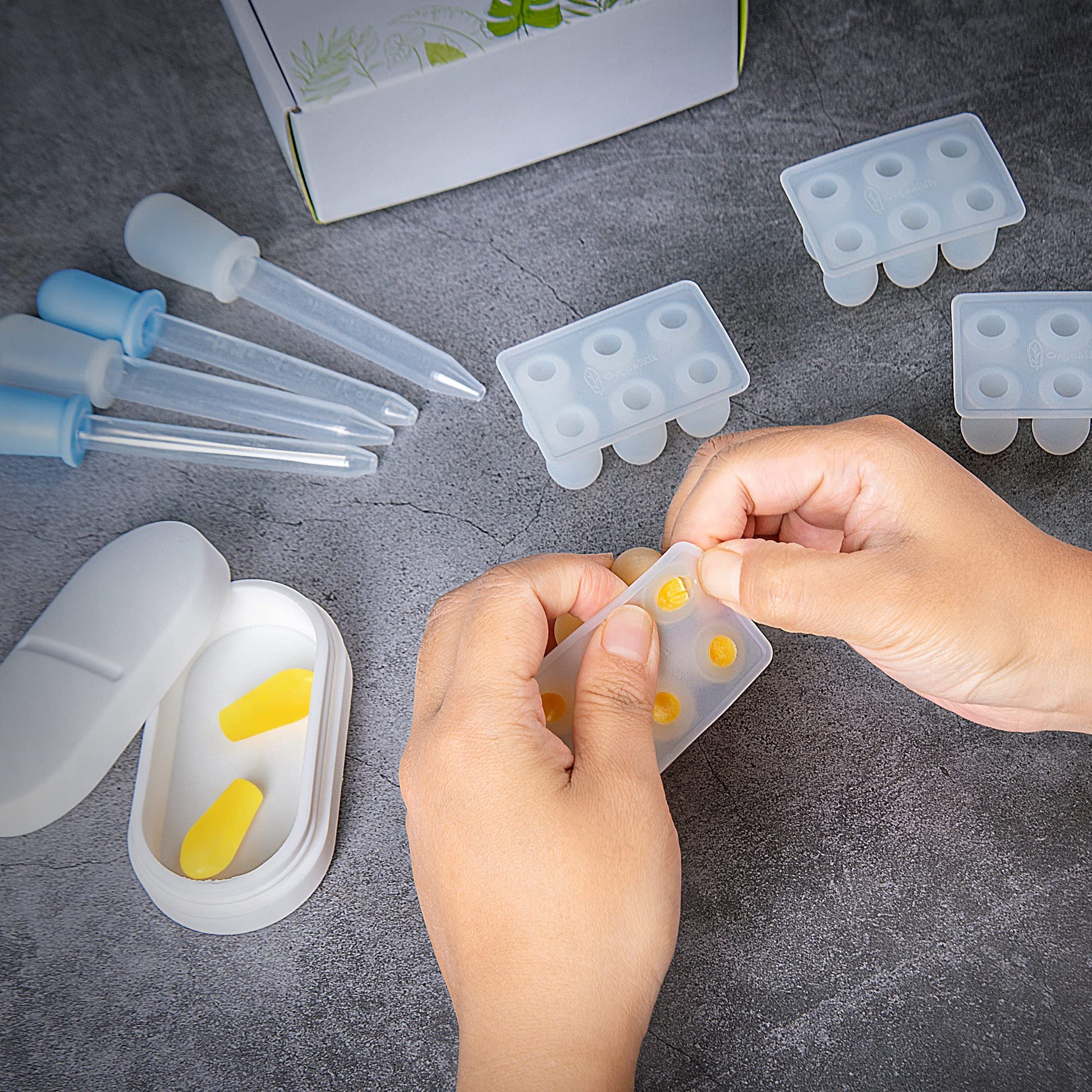 OrganiKit's Reusable Suppository Mold Kit - Eco-Friendly, 2ML, Silicone, Suppository Molds OrganiKit buy supplements canada