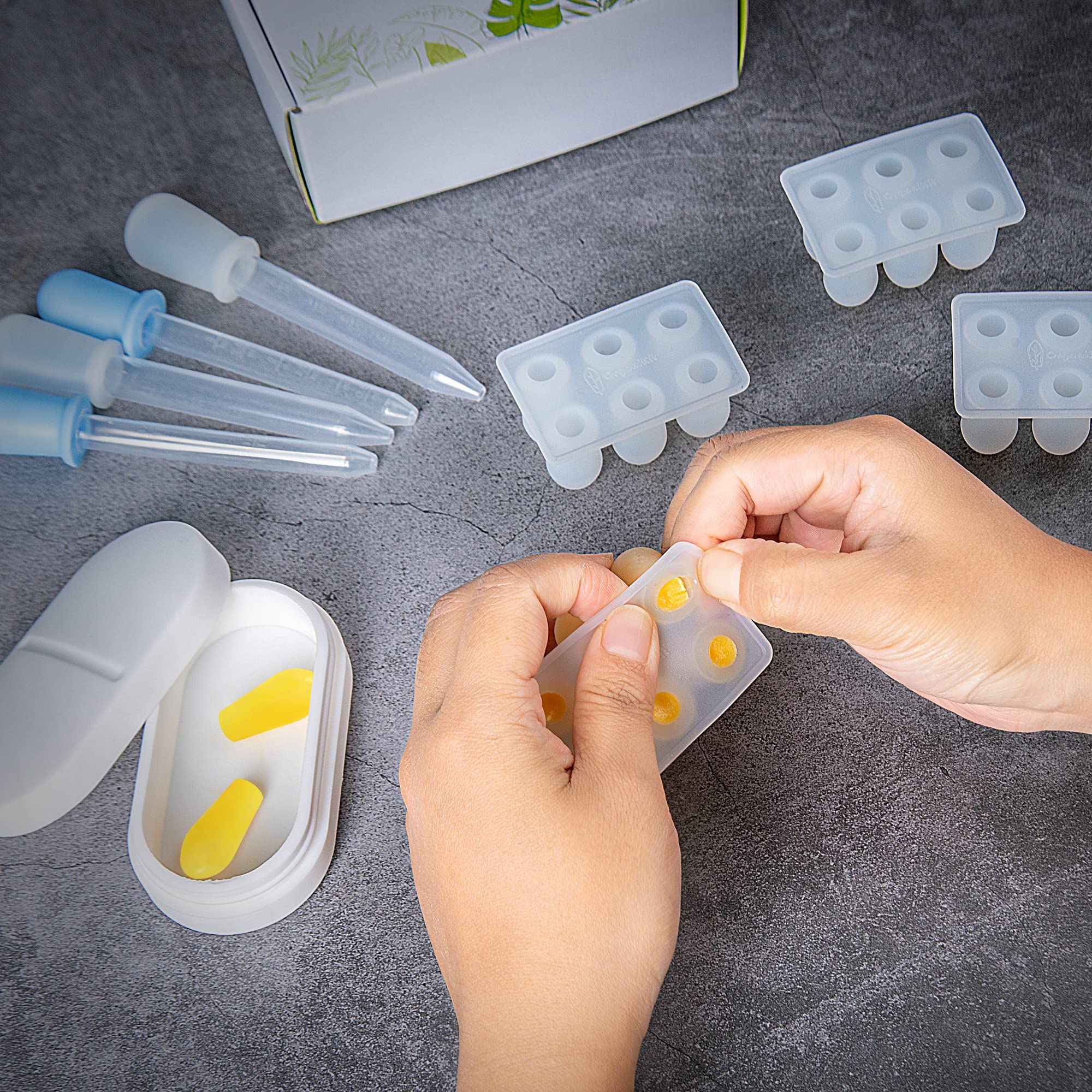 OrganiKit's Reusable Suppository Mold Kit - Eco-Friendly, 2ML, Silicone, Suppository Molds OrganiKit buy supplements canada