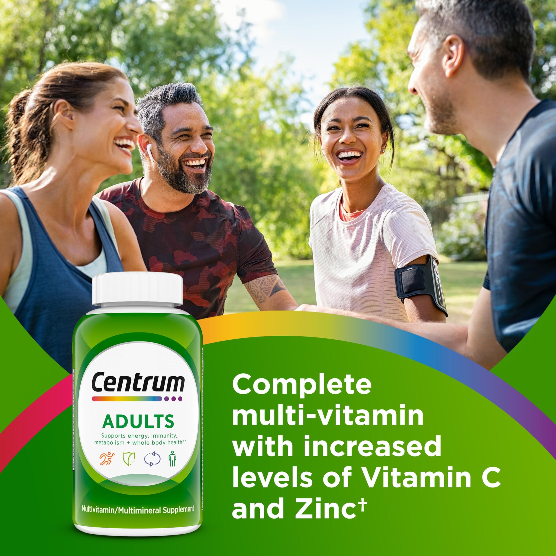 Centrum Adult Multivitamin/Multimineral Supplement with Antioxidants, Zinc, Vitamin D3 and B Vitamins, Gluten Free Centrum buy supplements canada