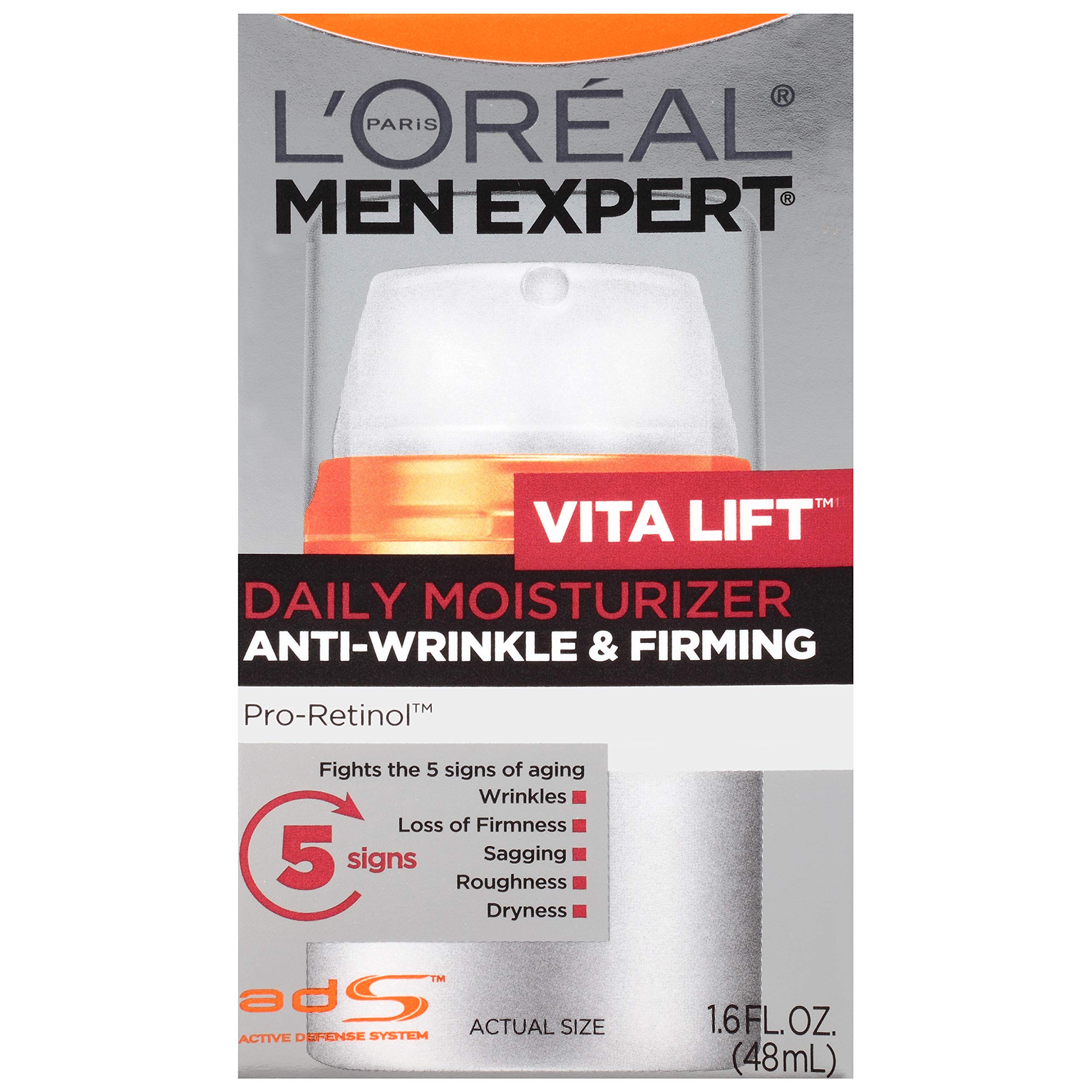 L'Oreal Paris Men Expert Vitalift Anti-Wrinkle & Firming Face Moisturizer with Pro-Retinol, 1.6 oz L'Oreal Paris buy supplements canada