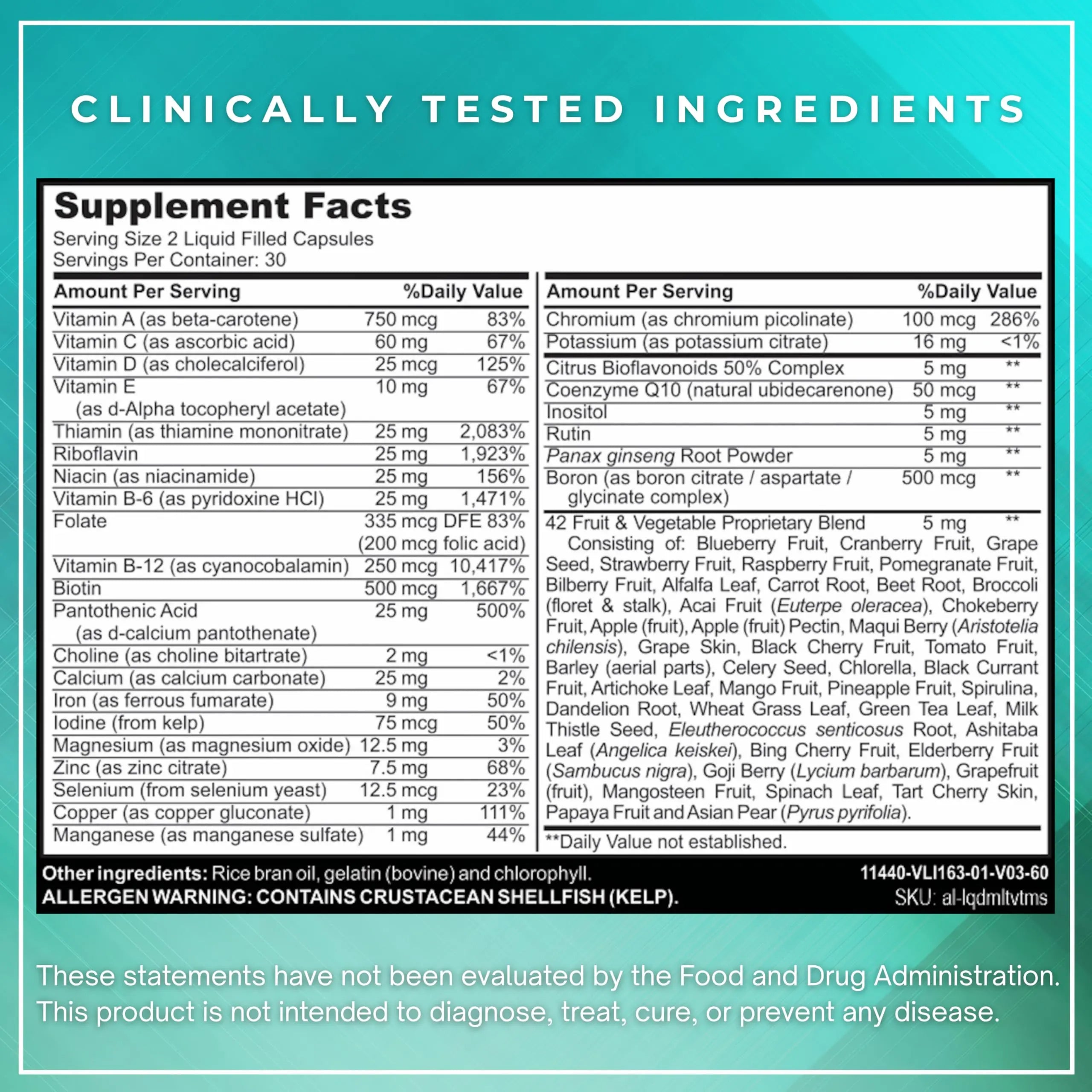 ALNIMA Halal Liquid Multivitamin Complete – Energy & Immune Support with 29 Essential Nutrients | 60 Liquid Capsules – Halal Certified ALNIMA buy supplements canada