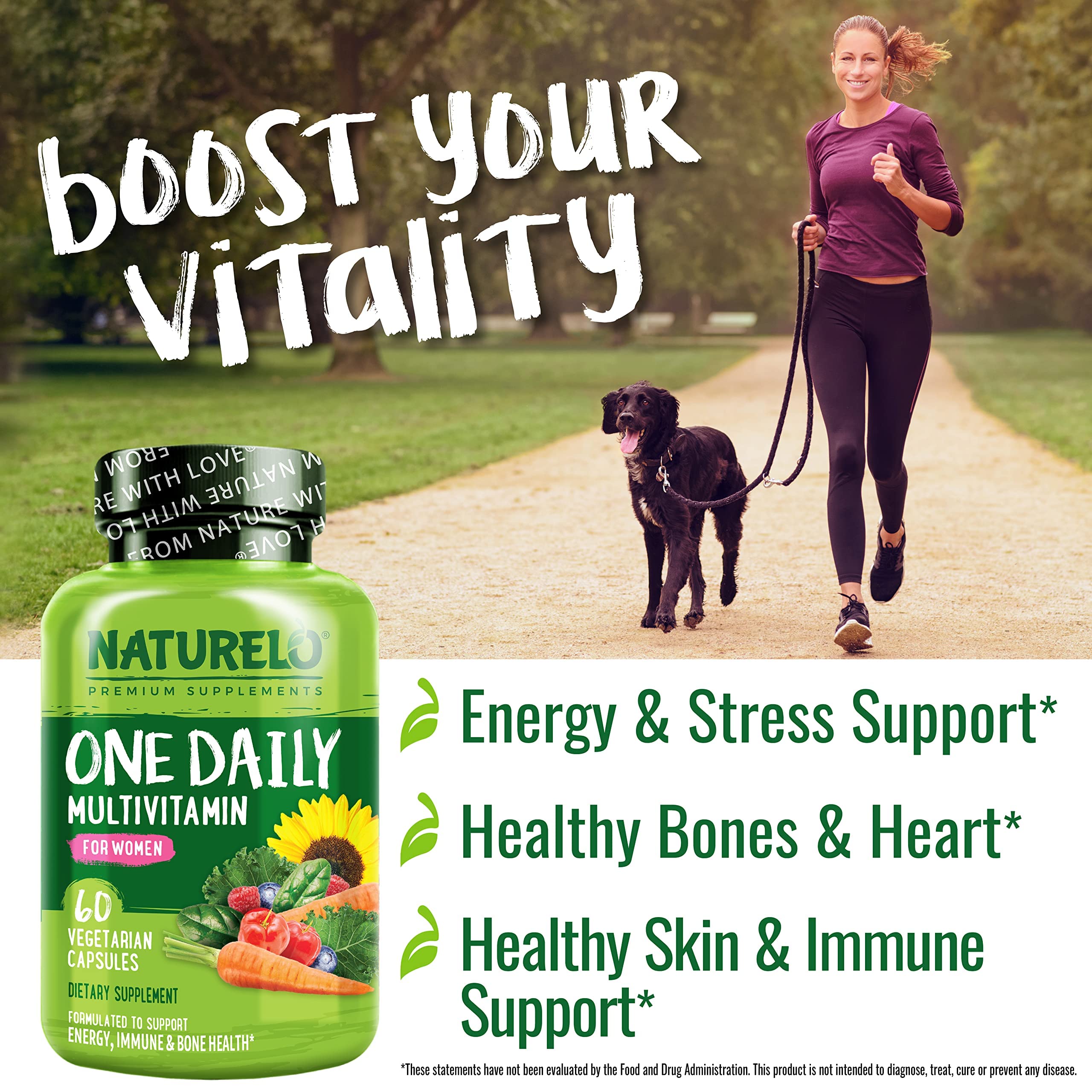 NATURELO One Daily Multivitamin for Women - Energy Support - Whole Food Supplement NATURELO buy supplements canada