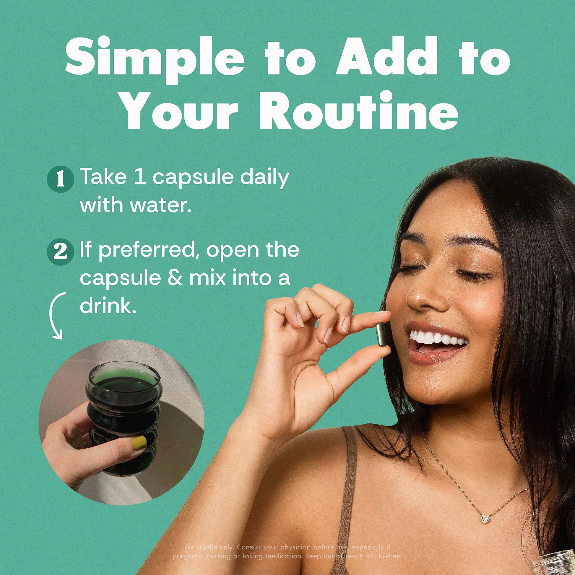Her Fantasy Box | Body Magic | Chlorophyll Capsules - 30 Vegan Capsules for Detox, Digestion, Gut Health, Skin Support Her Fantasy Box buy supplements canada