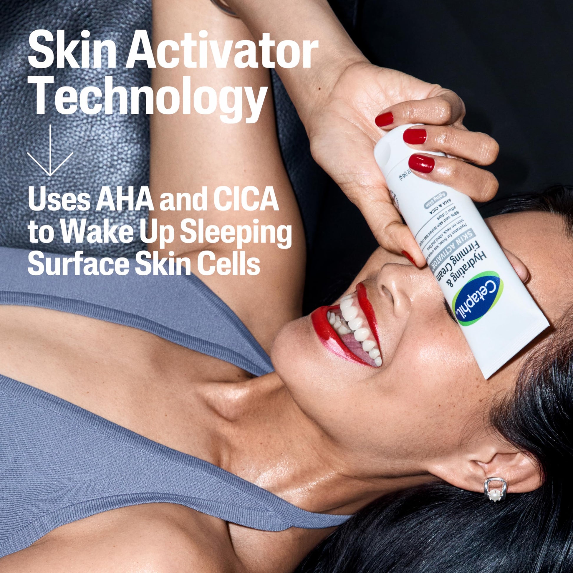 Cetaphil Skin Activator Hydrating & Firming Cream For Face, Neck & Chest 3.4 oz, Mandelic Acid (AHA) and Centella Asiatica (CICA) Cream Cetaphil buy supplements canada