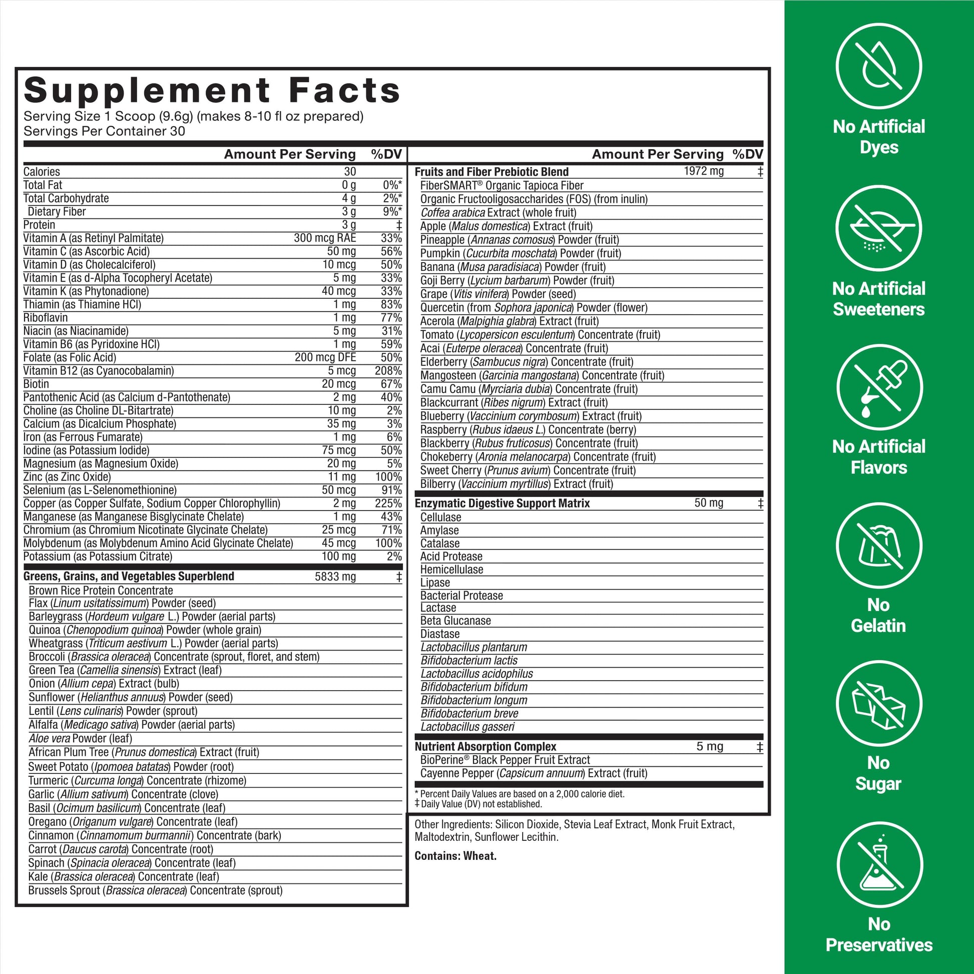 Force Factor Smarter Greens Daily Wellness Powder 2-Pack to Support Energy, Immunity & Digestion, Superfood Greens Powder with Vitamins, Minerals & Probiotics, Unflavored, 60 Servings Force Factor buy supplements canada