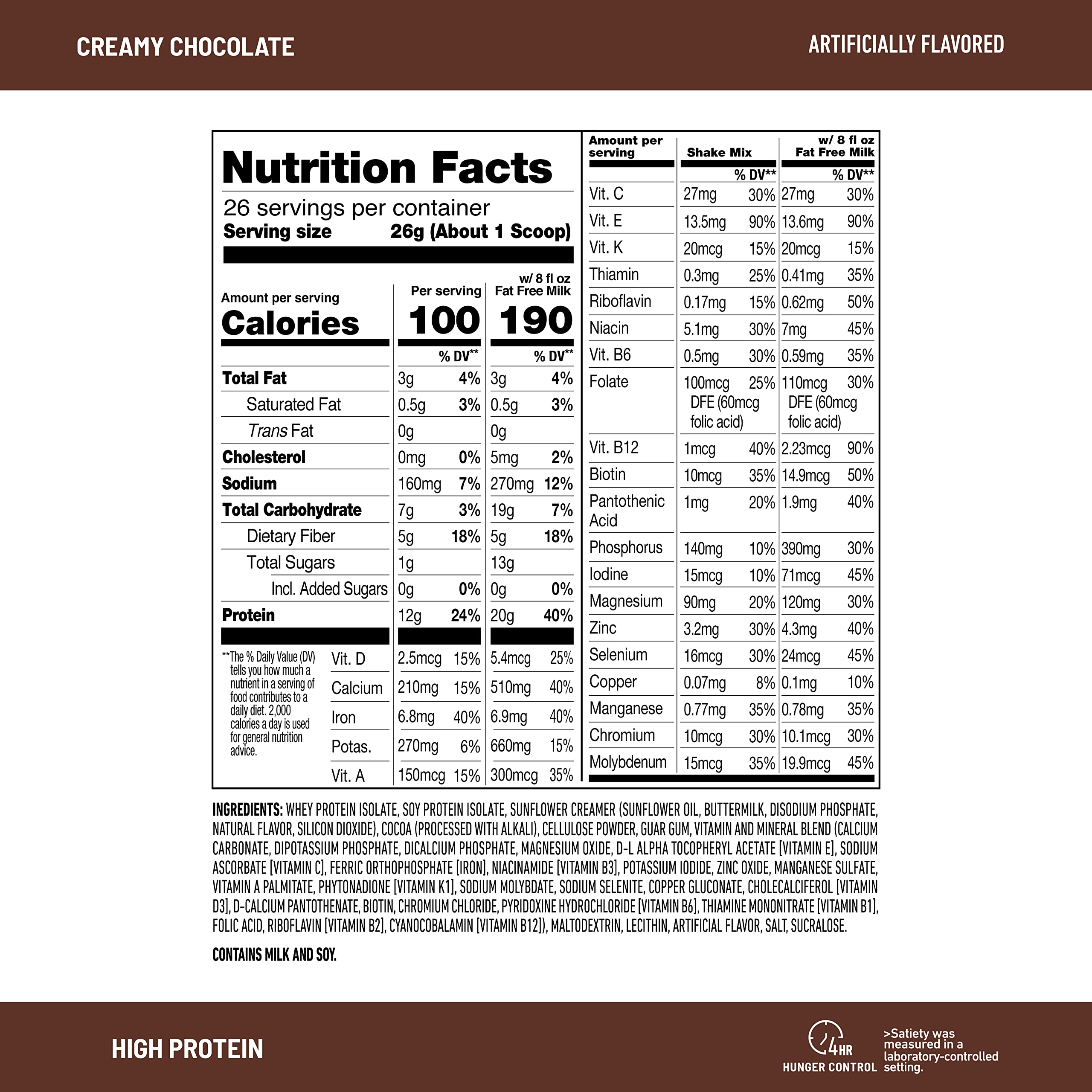 SlimFast High Protein Chocolate Bundle- 12 Count of Chocolate High Protein Meal SlimFast buy supplements canada