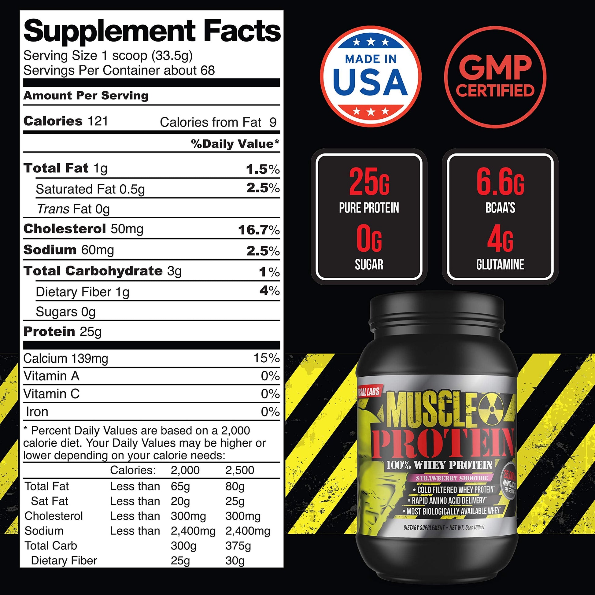 COLOSSAL LABS Whey Protein Powder [15 lbs/Pack of 1]– Chocolate Protein, Cold Filtered COLOSSAL LABS buy supplements canada