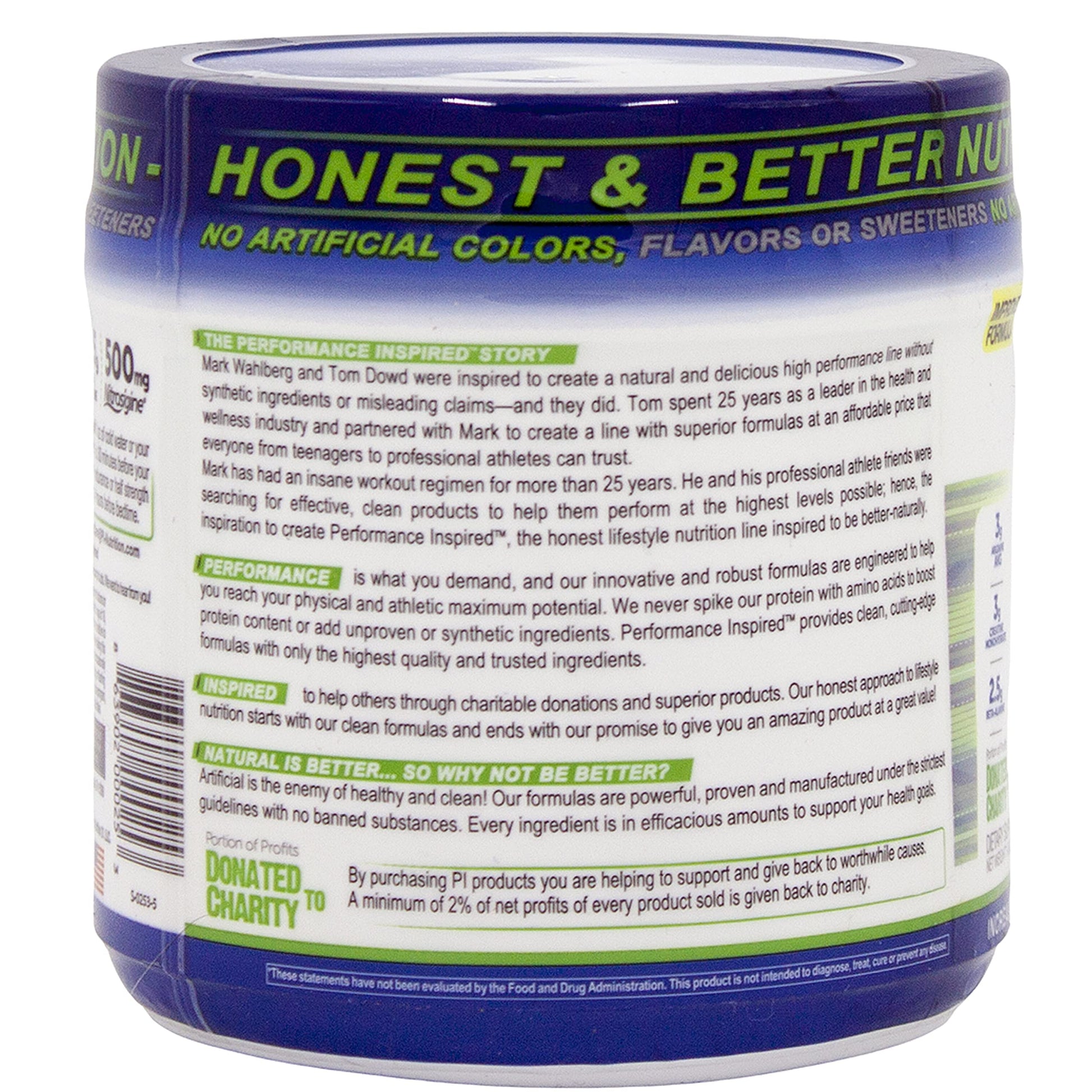 Performance Inspired Nutrition PreWorkout Powder - All Natural - G-Free & Vegan Formula PERFORMANCE INSPIRED buy supplements canada