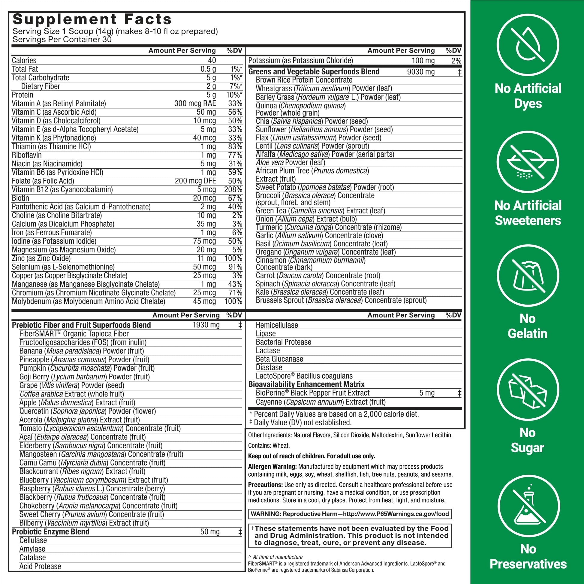 Force Factor Smarter Greens Superfoods Powder, 2-Pack, Supports Digestion and Bloating, Immunity, and Energy, Greens Powder with Probiotics, Digestive Enzymes, Antioxidants, and Fiber, 60 Servings Force Factor buy supplements canada