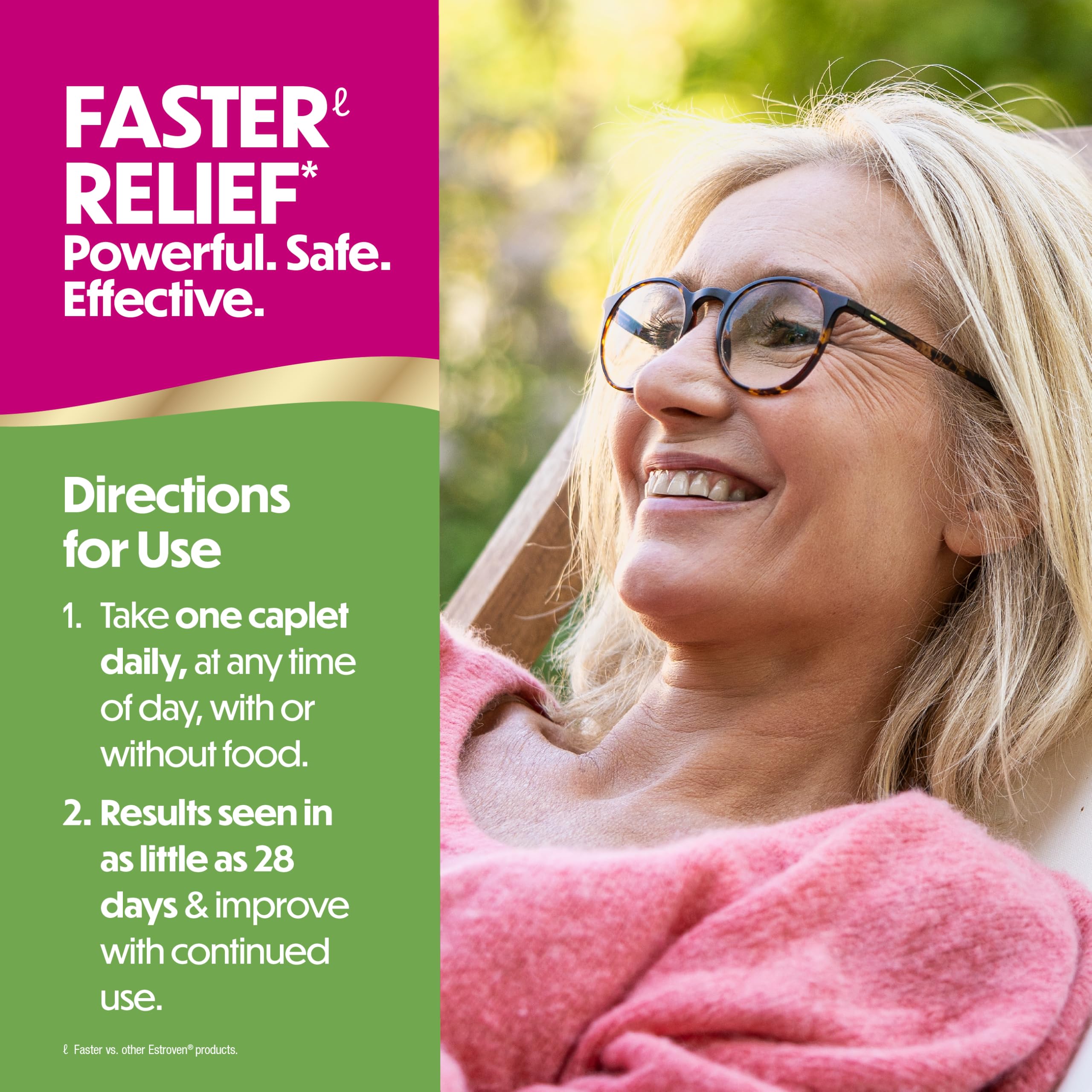 Estroven Complete Multi-Symptom Menopause Supplement for Women, 28 Ct., Clinically Proven Ingredient Provide Menopause Relief & Night Sweats & Hot Flash Relief* Drug-Free & Non-GMO Estroven buy supplements canada