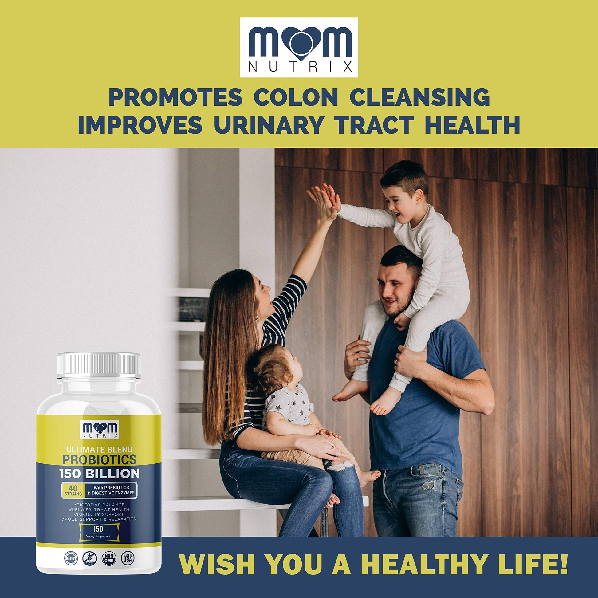 Probiotics 150 Billion CFU - 40 Strain Probiotics for Women, Probiotics for Men and Adults Dr. JOEL'S buy supplements canada
