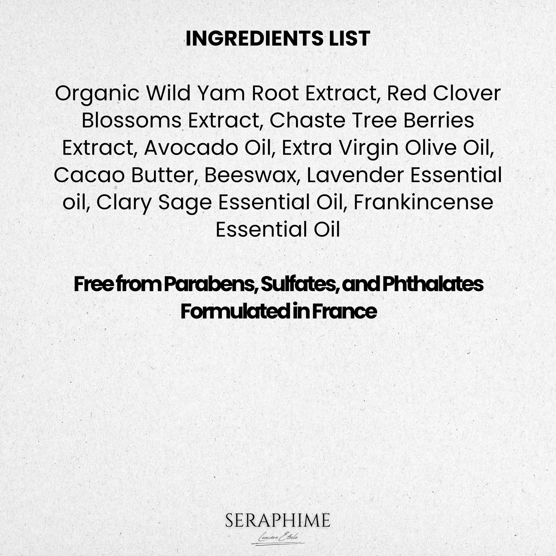 Seraphime Wild Yam Cream for Hormone Balance - Gift for Mom - Menopause and PMS Support for Women - Wild Yam Balancing Cream - Hot Flashes, Night Sweats, Mood Swings, Low Energy - Lavender 4oz Seraphime buy supplements canada