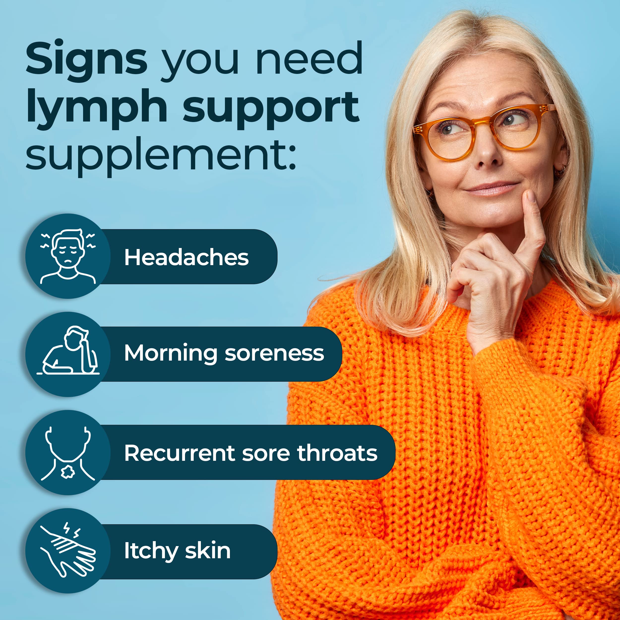 PUREHEALTH RESEARCH Lymph System Support Supplement - Lymphatic Drainage Supplement PUREHEALTH RESEARCH buy supplements canada