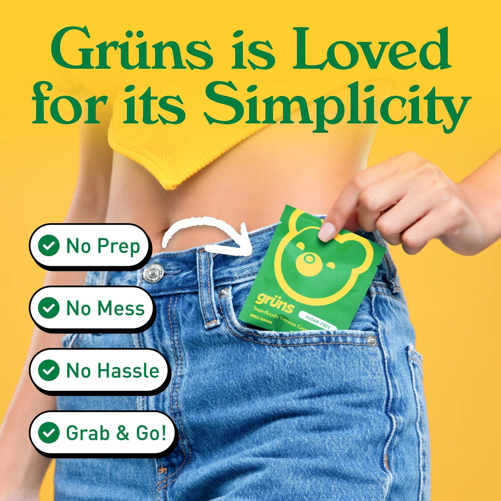 Gruns Adults Super Greens Multivitamin Gummies, Superfood Vitamin Gummy Bears with Spirulina, Chlorella, Prebiotic Fiber for Digestive Health Grüns buy supplements canada