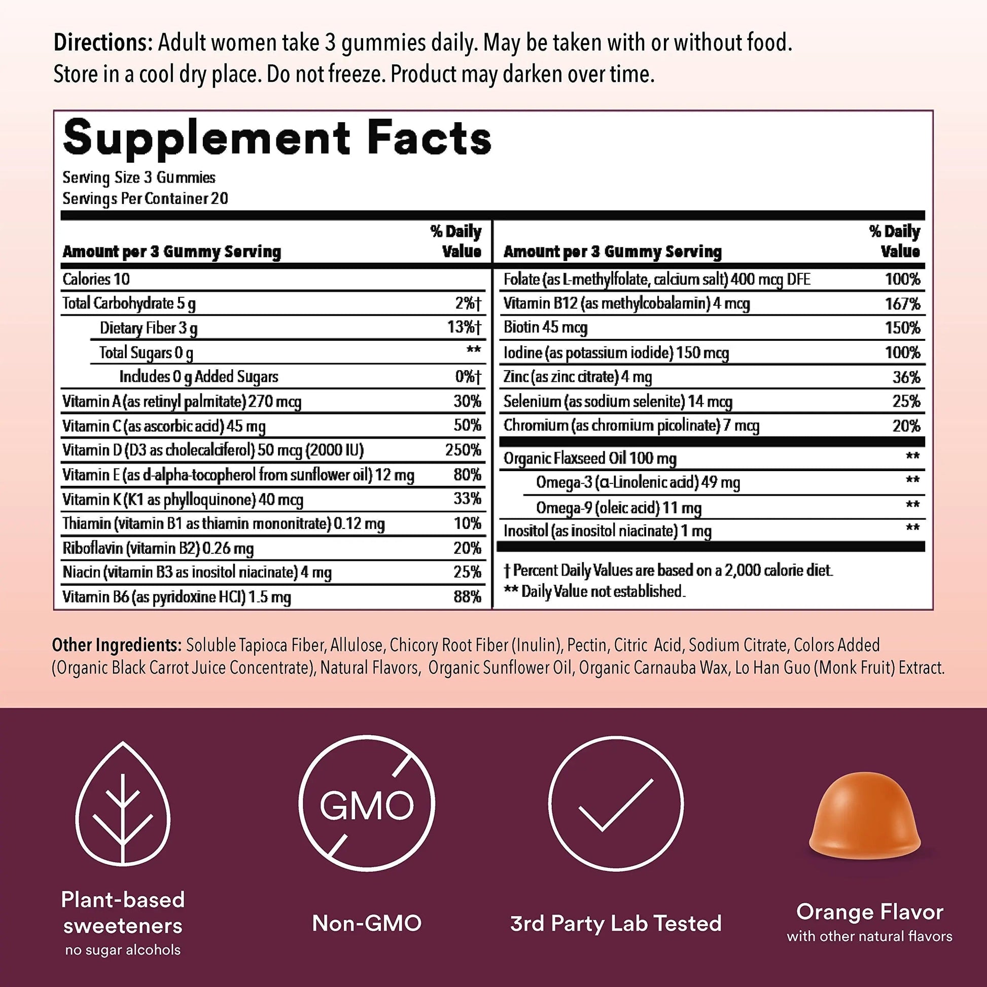 SmartyPants Women's Multivitamin Gummies, Sugar Free: Biotin, Methylfolate, Omega 3 (ALA), Vitamin D & Teen Guy Multivitamin Gummies: Omega 3 Fish Oil (EPA/DHA), Vitamin D3, C, Vitamin B12, B6 SmartyPants buy supplements canada