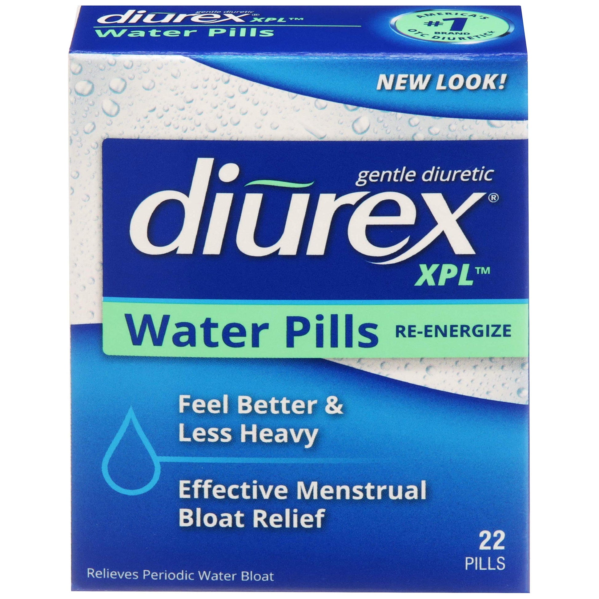 Diurex XPL Re-energizing Water Pills - Relieve Bloating & Fatigue - 22 Count Diurex buy supplements canada