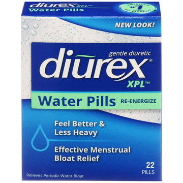 Diurex XPL Re-energizing Water Pills - Relieve Bloating & Fatigue - 22 Count Diurex buy supplements canada