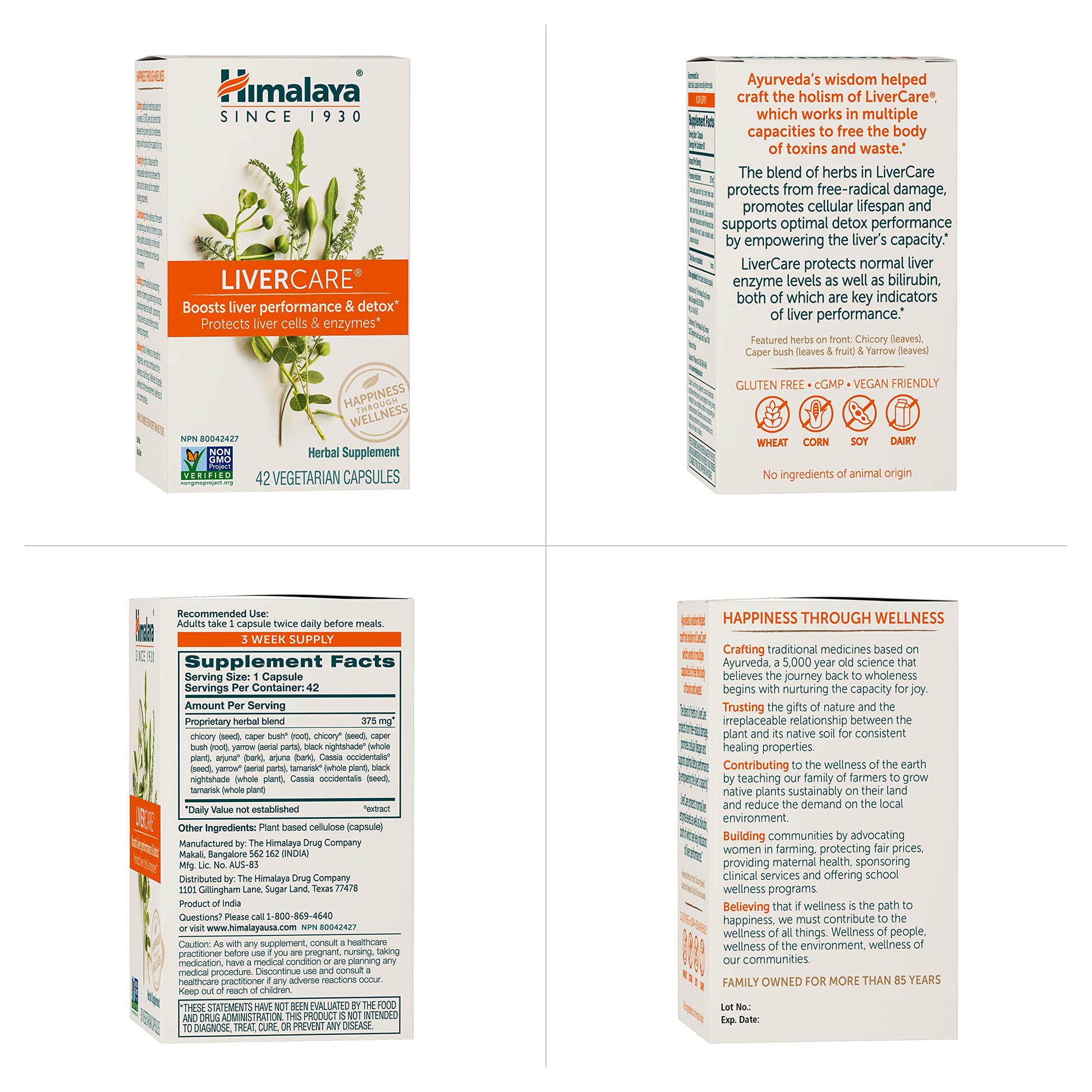 Himalaya LiverCare for Total Liver Support, Cleanse and Detox, Protects Cells & Enzymes Himalaya buy supplements canada