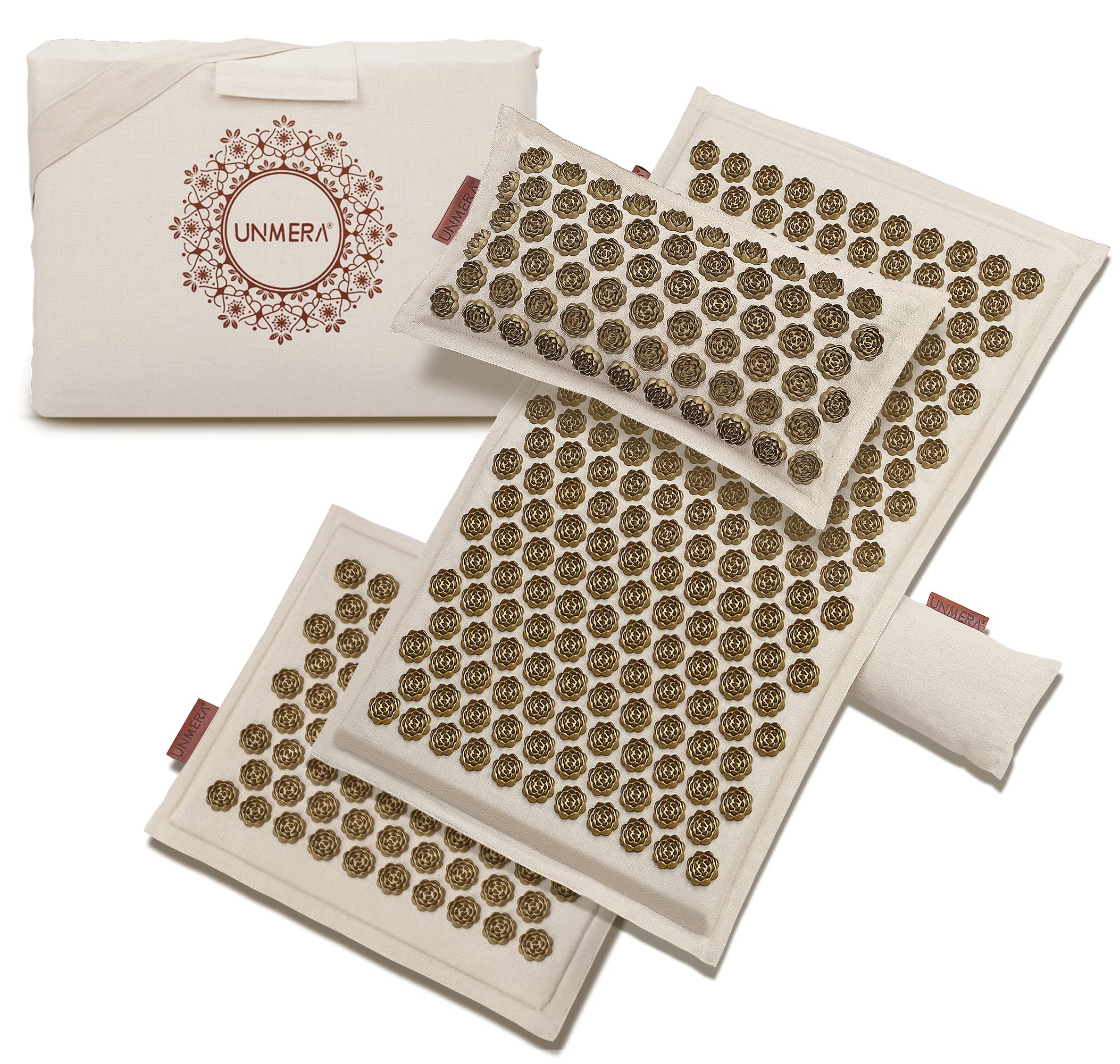 UNMERA Acupressure Mat and Pillow Set,Natural Premium Linen & Coconut Fiber Filling UNMERA buy supplements canada