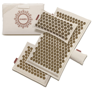 UNMERA Acupressure Mat and Pillow Set,Natural Premium Linen & Coconut Fiber Filling UNMERA buy supplements canada