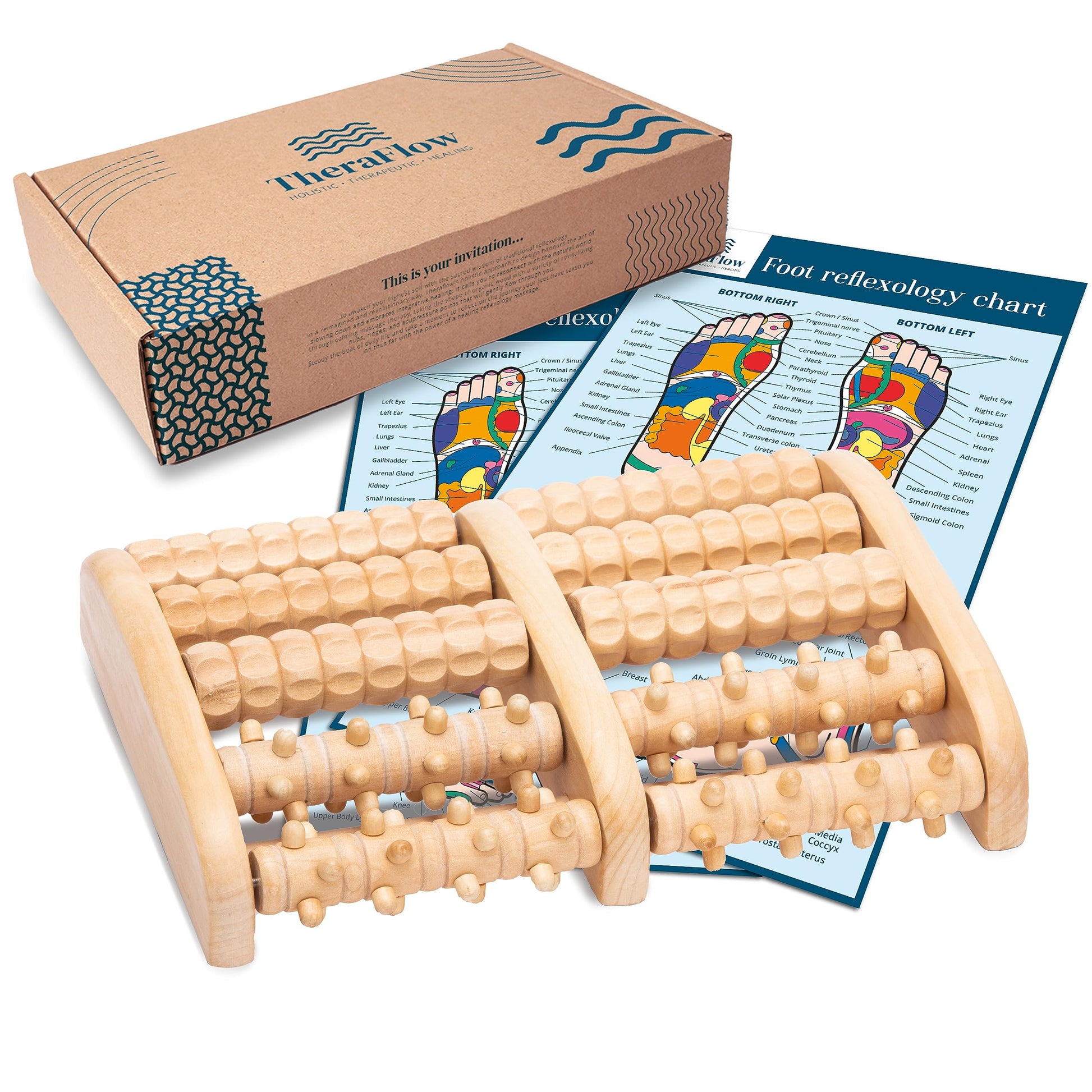 TheraFlow Foot Massager for Plantar Fasciitis Relief, Relaxation Gifts for Women, Men TheraFlow buy supplements canada