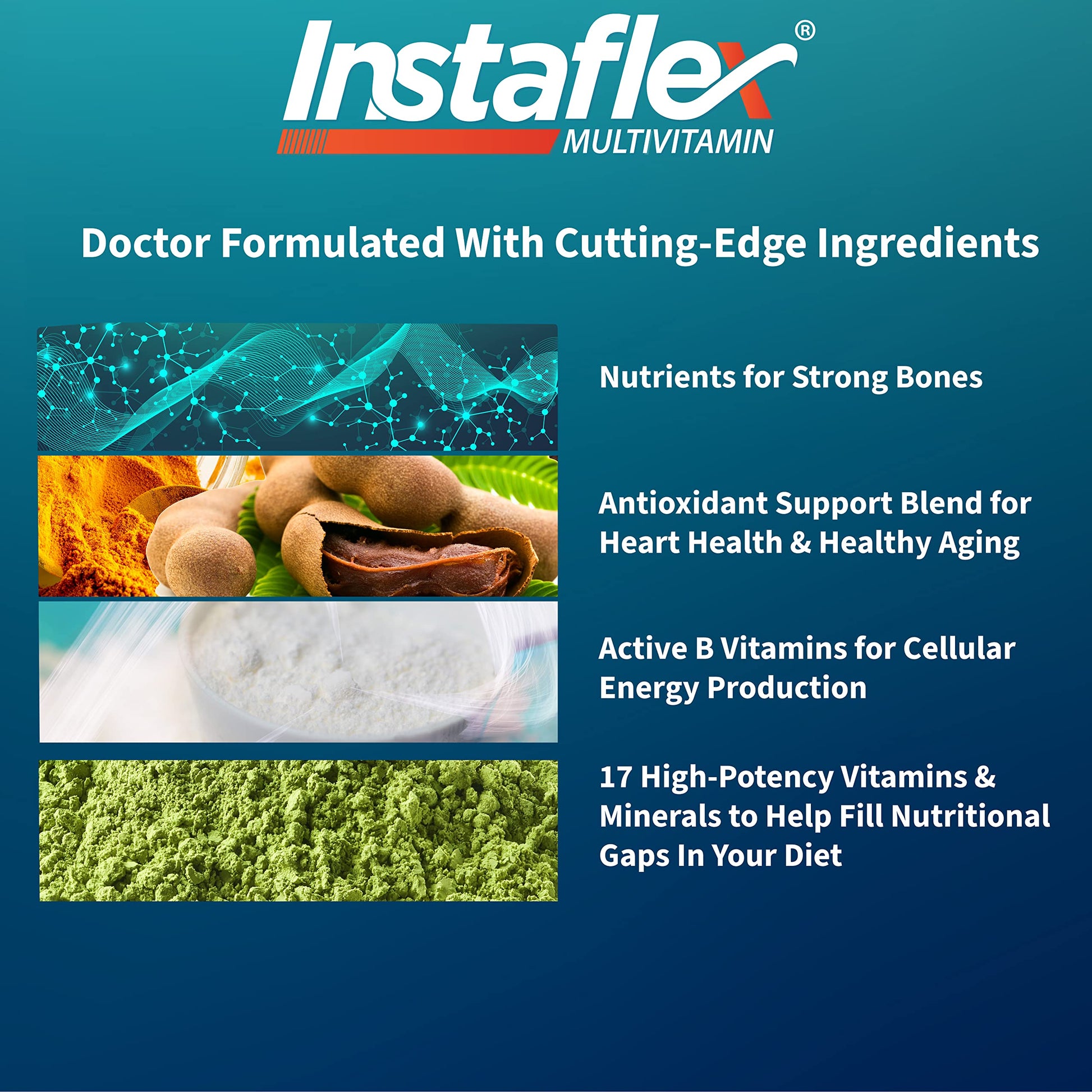 Instaflex Multivitamin - Joint Support Supplement, Supports Mobility and Bone Health, 90 Tablets Instaflex buy supplements canada