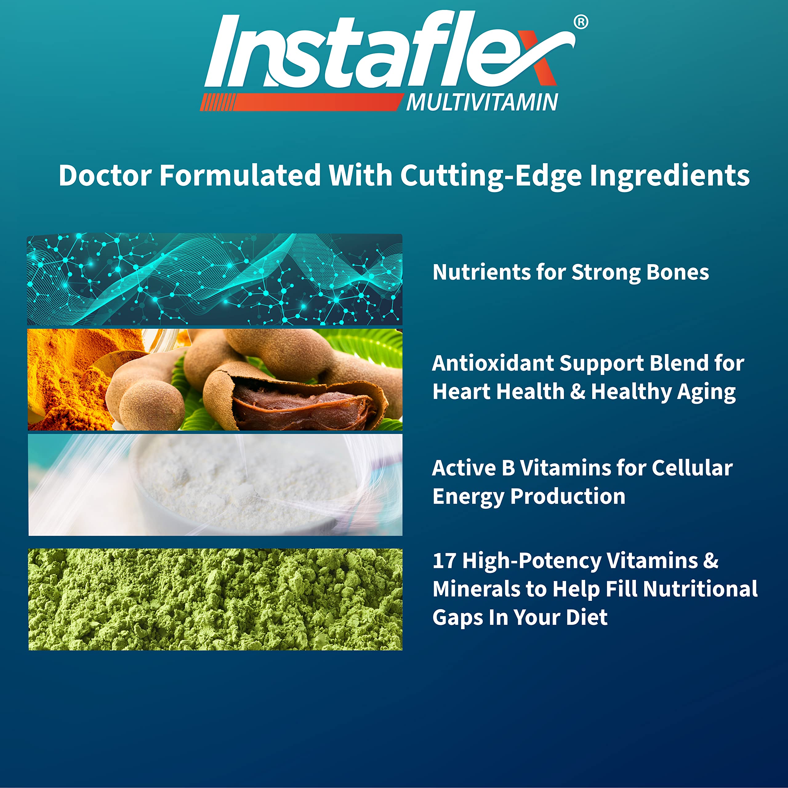 Instaflex Multivitamin - Joint Support Supplement, Supports Mobility and Bone Health, 90 Tablets Instaflex buy supplements canada