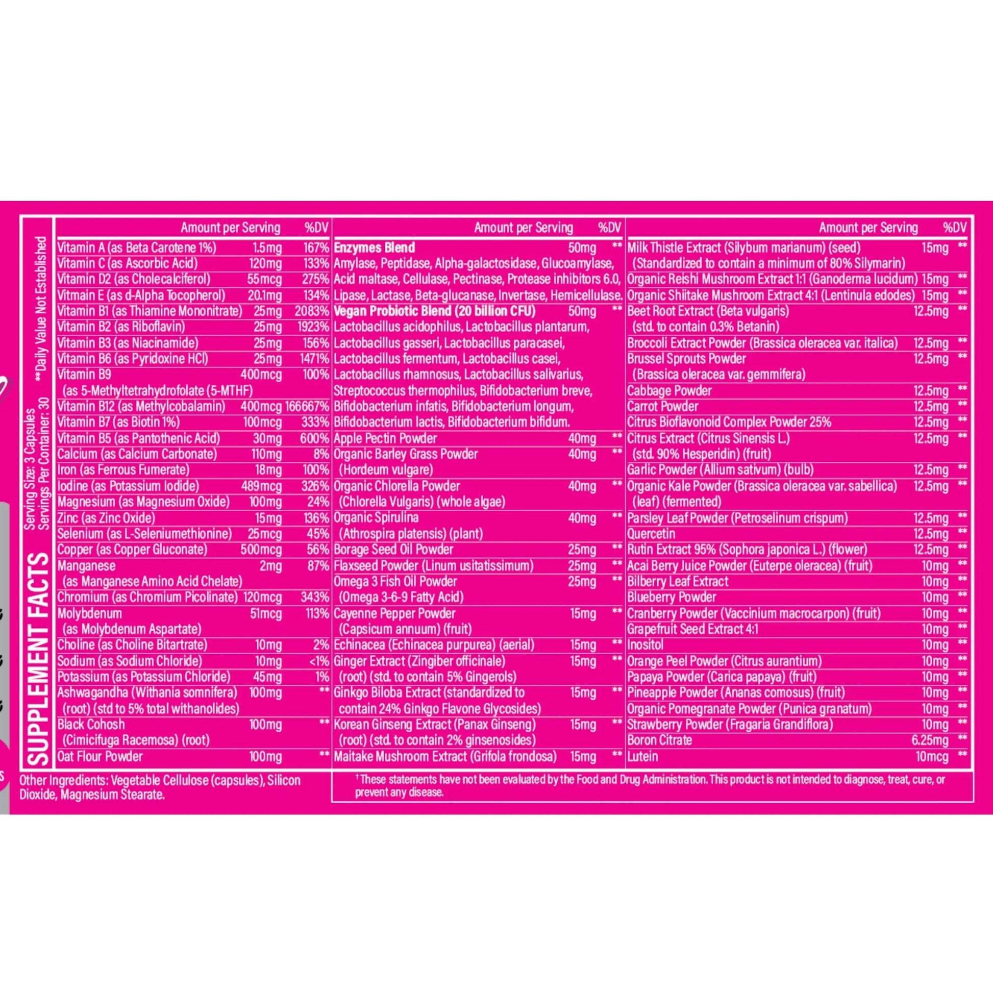 Whole Nature Whole Food Multivitamin for Women Womens Multi Vitamin with Folate, B12 Methyl, Vitamins, Minerals, Probiotics and Omegas Whole Nature buy supplements canada