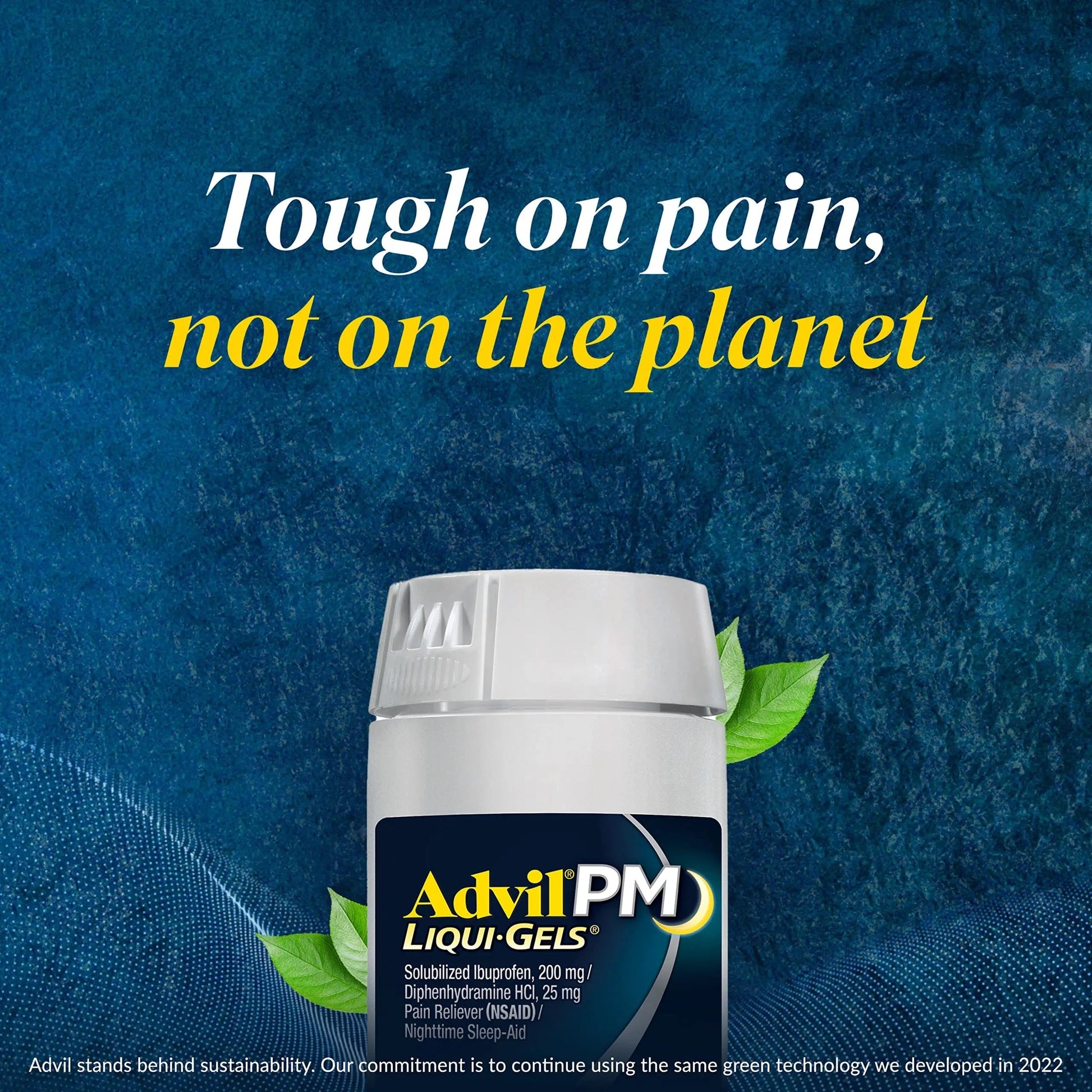Advil PM Pain Reliever and Nighttime Sleep Aid, Pain Medicine with Ibuprofen for Pain Relief and Diphenhydramine Citrate for a Sleep Aid - 40 Coated Caplets Advil buy supplements canada