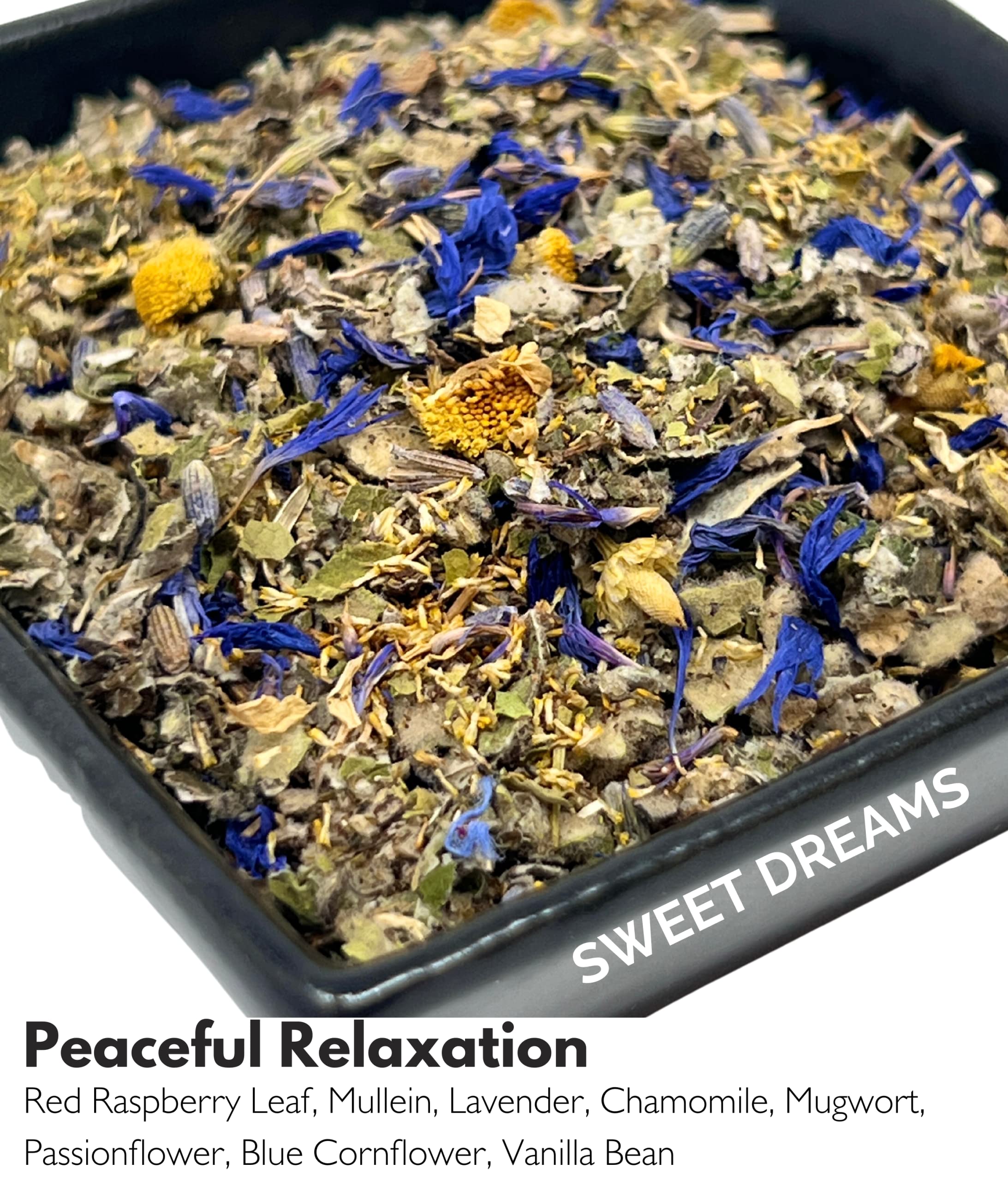 Smoke & Brew - Sweet Dreams Blend for Relaxation and Sleep - Caffiene Free Tea and Smoke Blend Flora Jane's buy supplements canada