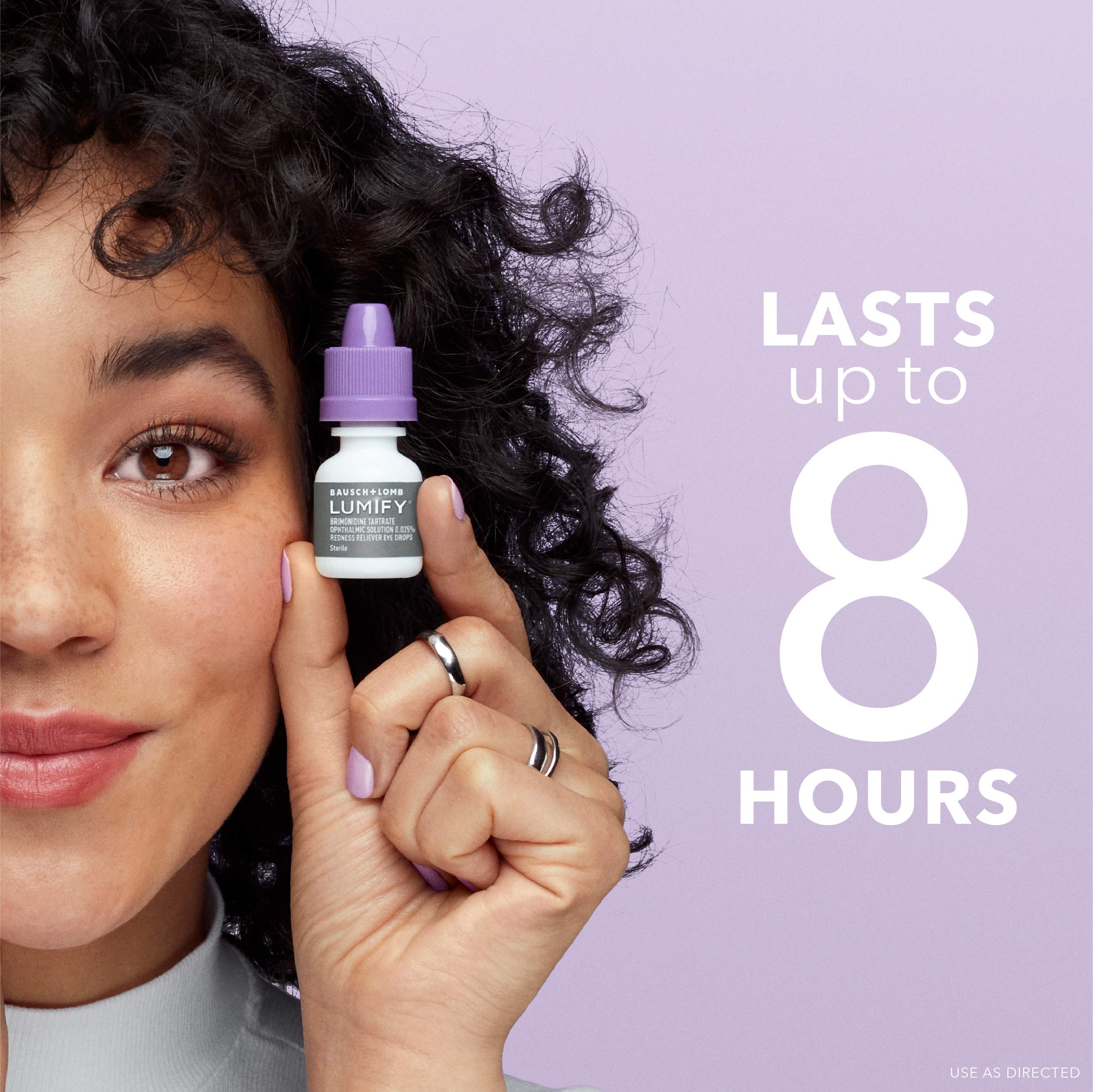 LUMIFY Eye Drops for Red Eyes, Redness Reliever for Brighter Looking Eyes, Works in 1 Minute & Lasts Up to 8 Hours, Eye Drops, 0.25 Fl Oz (7.5mL) LUMIFY buy supplements canada
