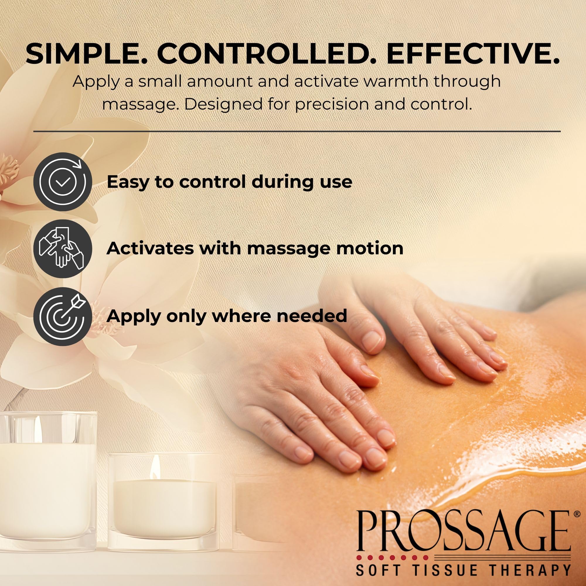 Prossage Heat Warming Relief Massage Oil for Therapuetic Massages, Deep Tissue Massages, and Aromatherapy, Topical Reliever, 8 Ounce Bottle THERABAND buy supplements canada