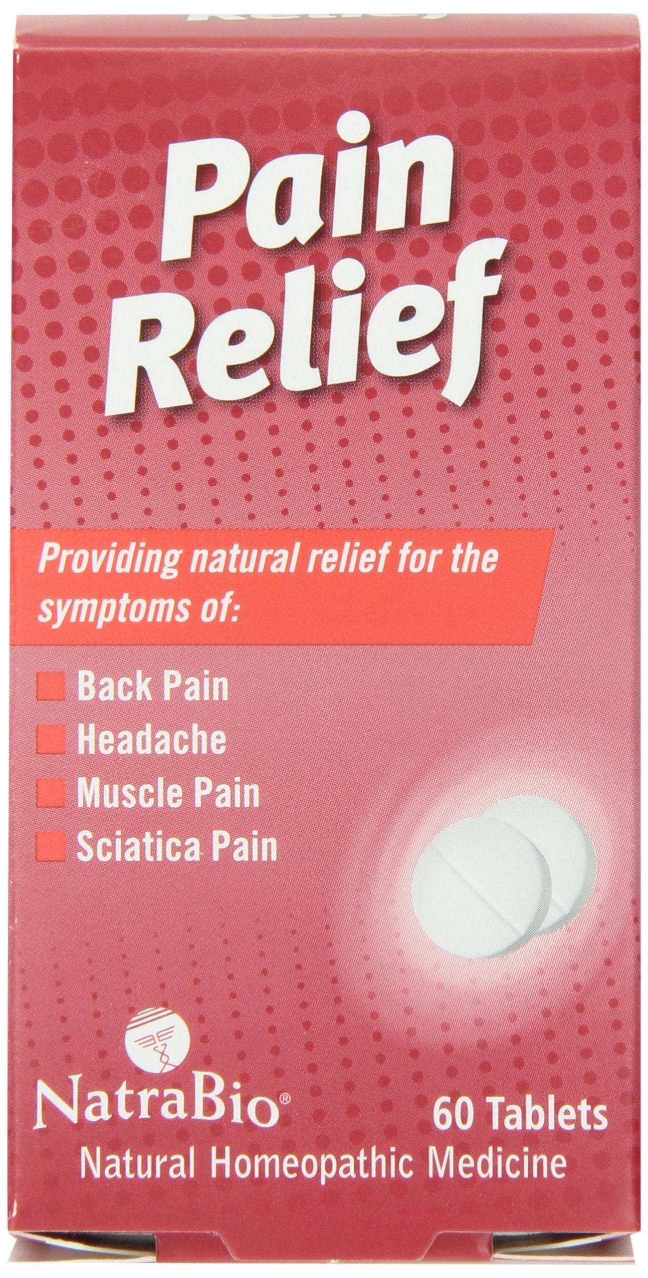Natrabio Pain Relief Tablets, 60 Count NatraBio buy supplements canada