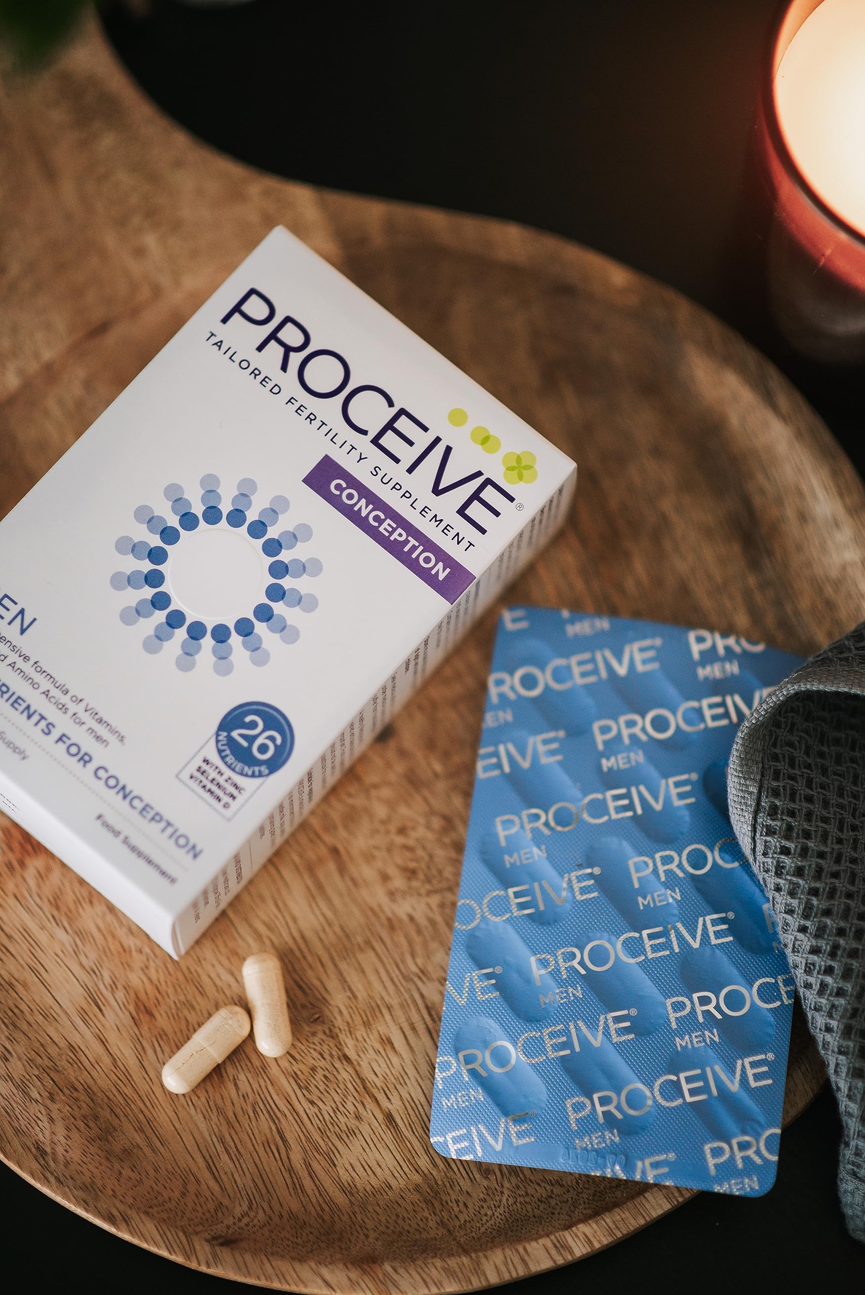 Proceive® Men Fertility Supplement for Conception - Vitamins & Minerals for Men Trying Proceive buy supplements canada