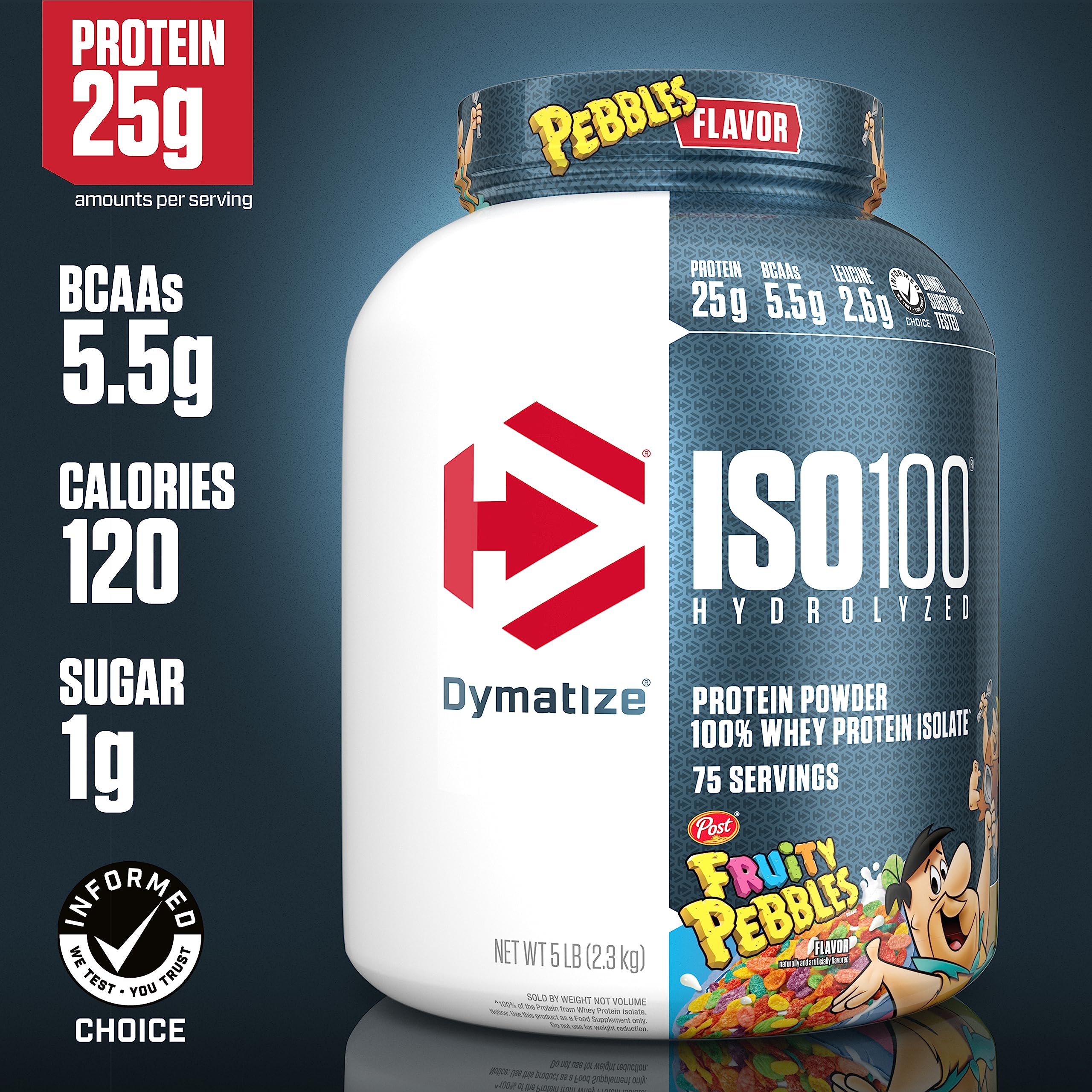 Dymatize ISO100 Hydrolyzed Protein Powder, 100% Whey Isolate, 25g of Protein, 5.5g Dymatize buy supplements canada