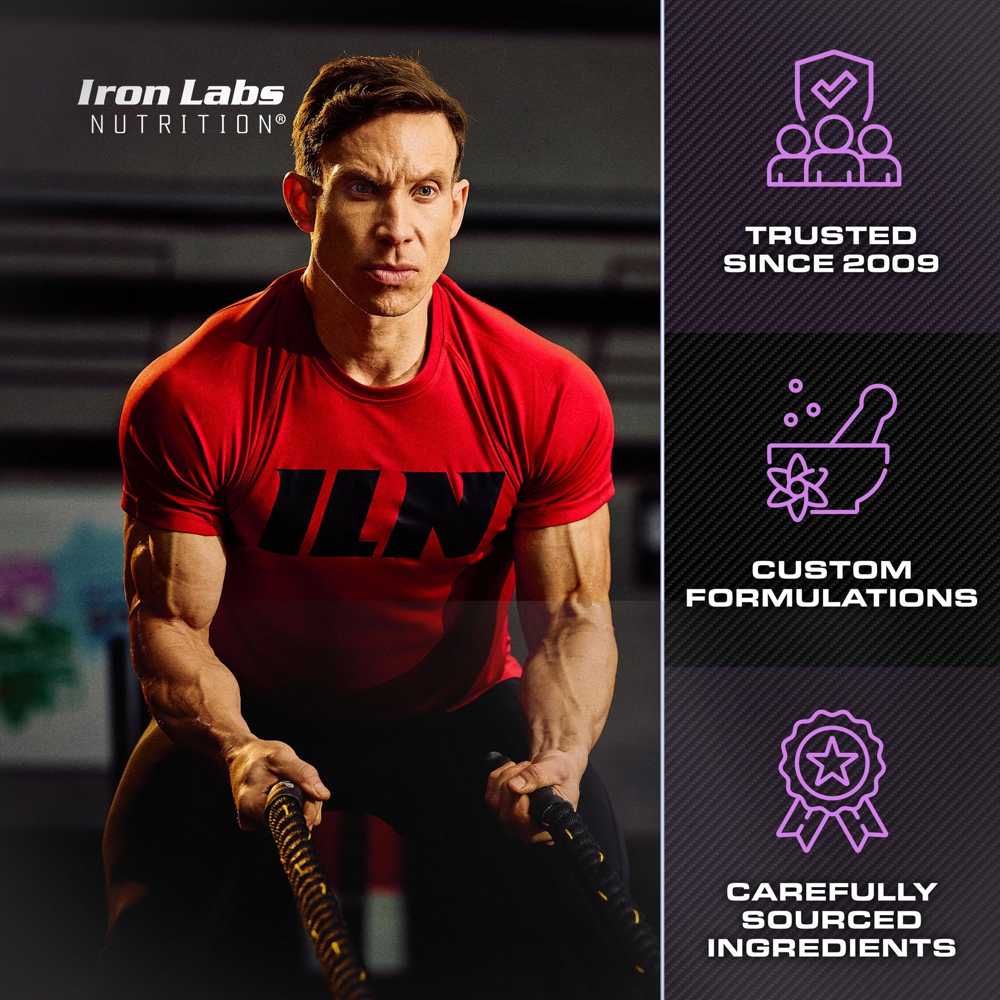 Iron Labs Nutrition PCT Xtreme - PCT Supplement for Men - 30 Day Course - Post Cycle Support Booster (80 Capsules) Iron Labs Nutrition buy supplements canada